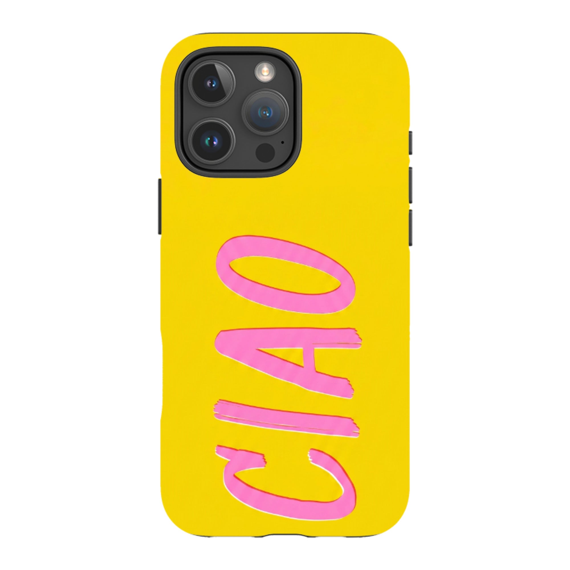 iPhone Tough Case - Ciao Yellow