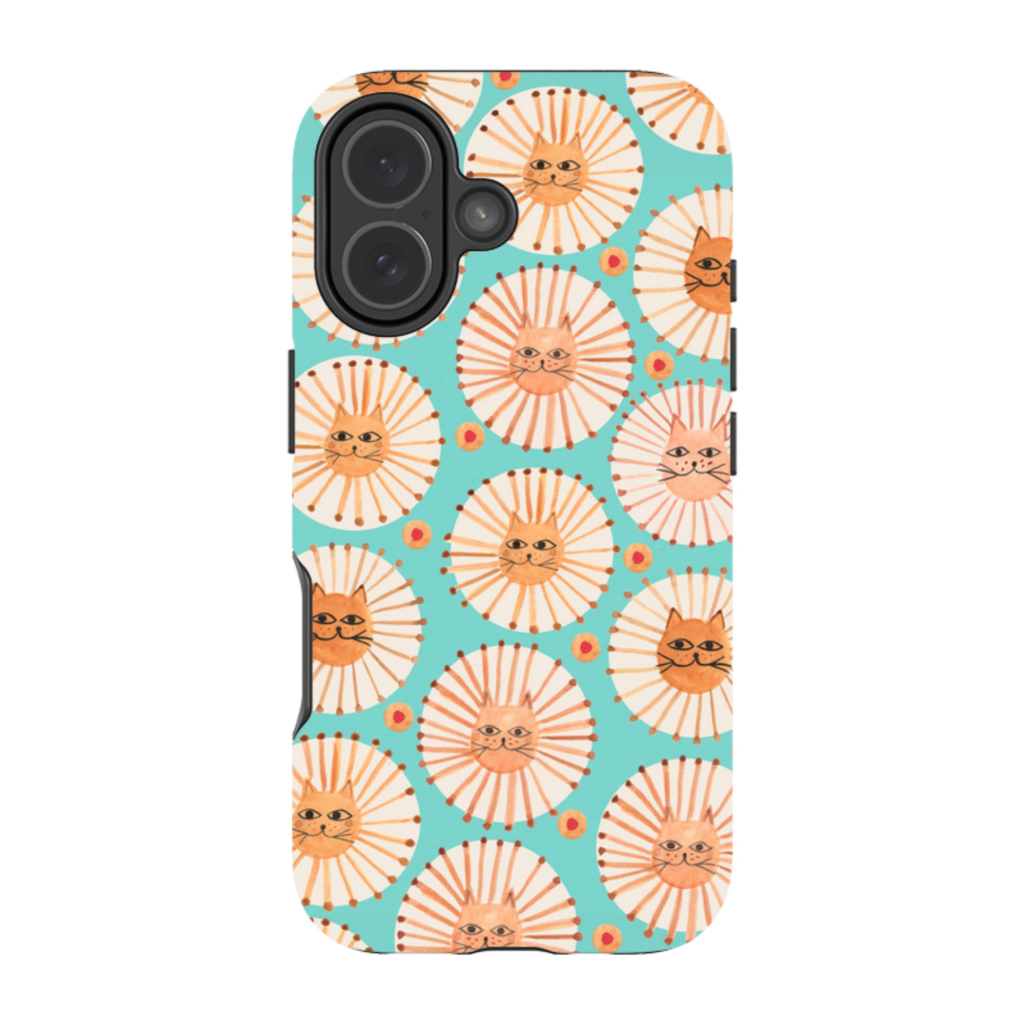 iPhone Tough Case - Wild Cats By Gabriela Larios