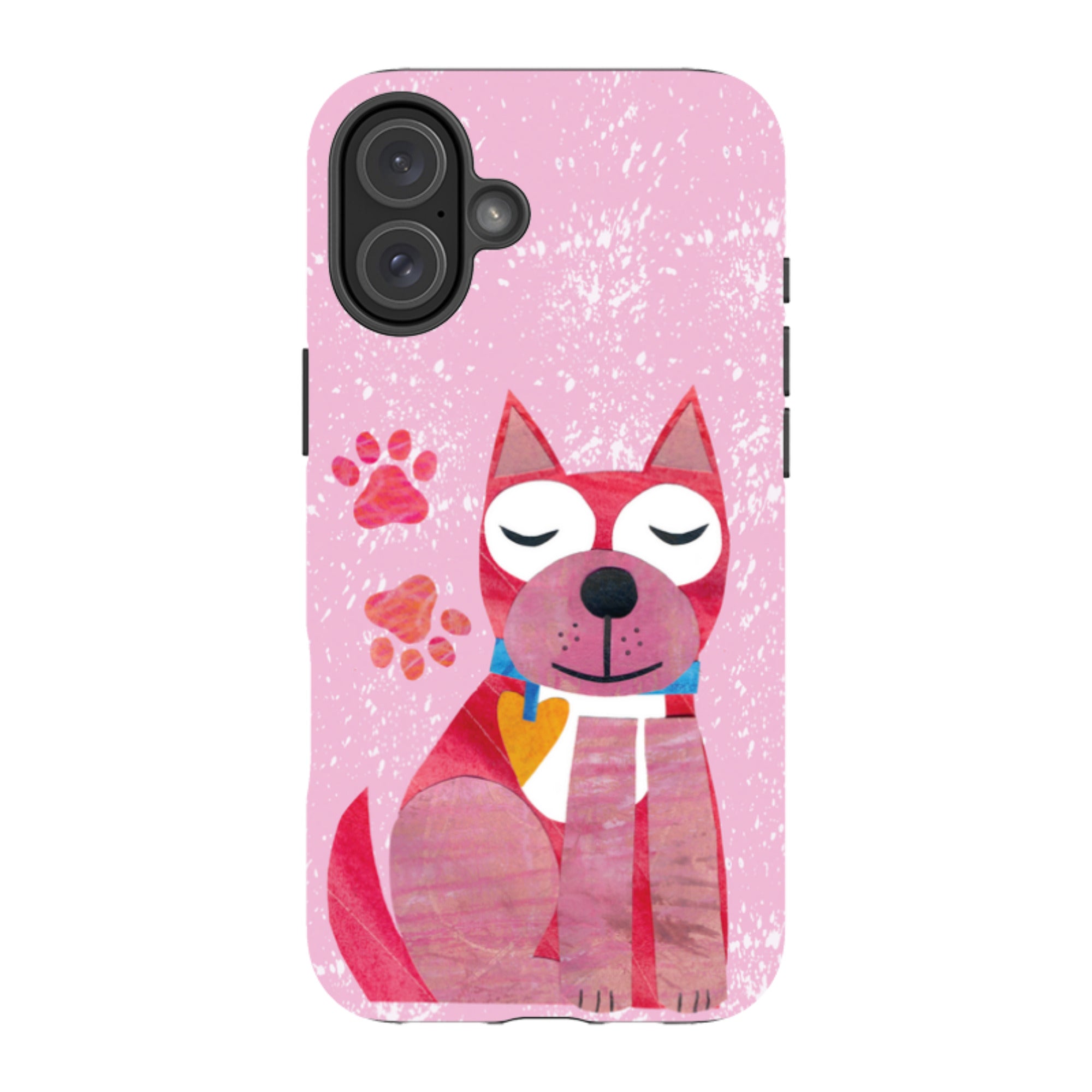 iPhone MagSafe Tough Case - Dog With Heart By Tracey English