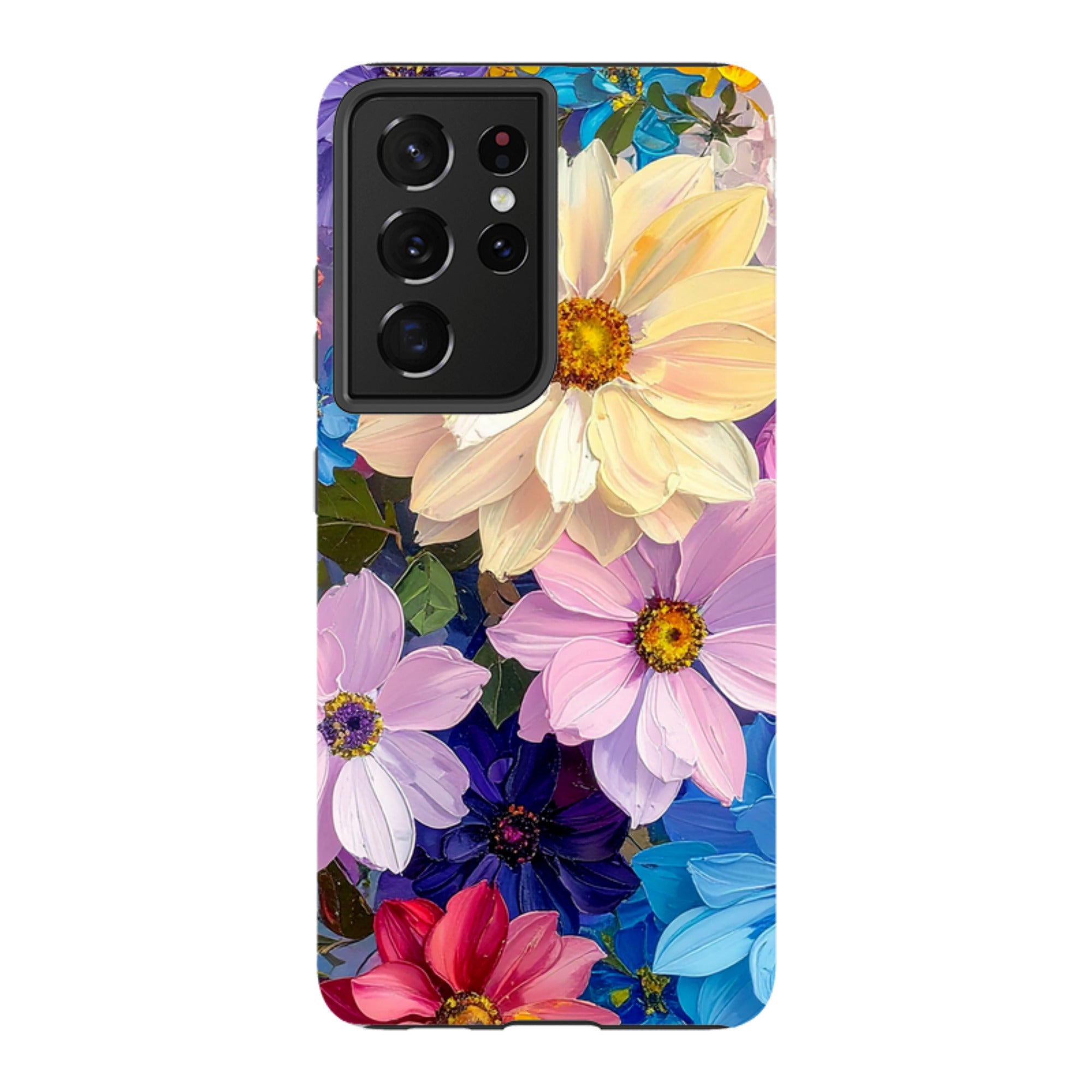 Samsung Tough Case - Summer Floral Blue Garden
