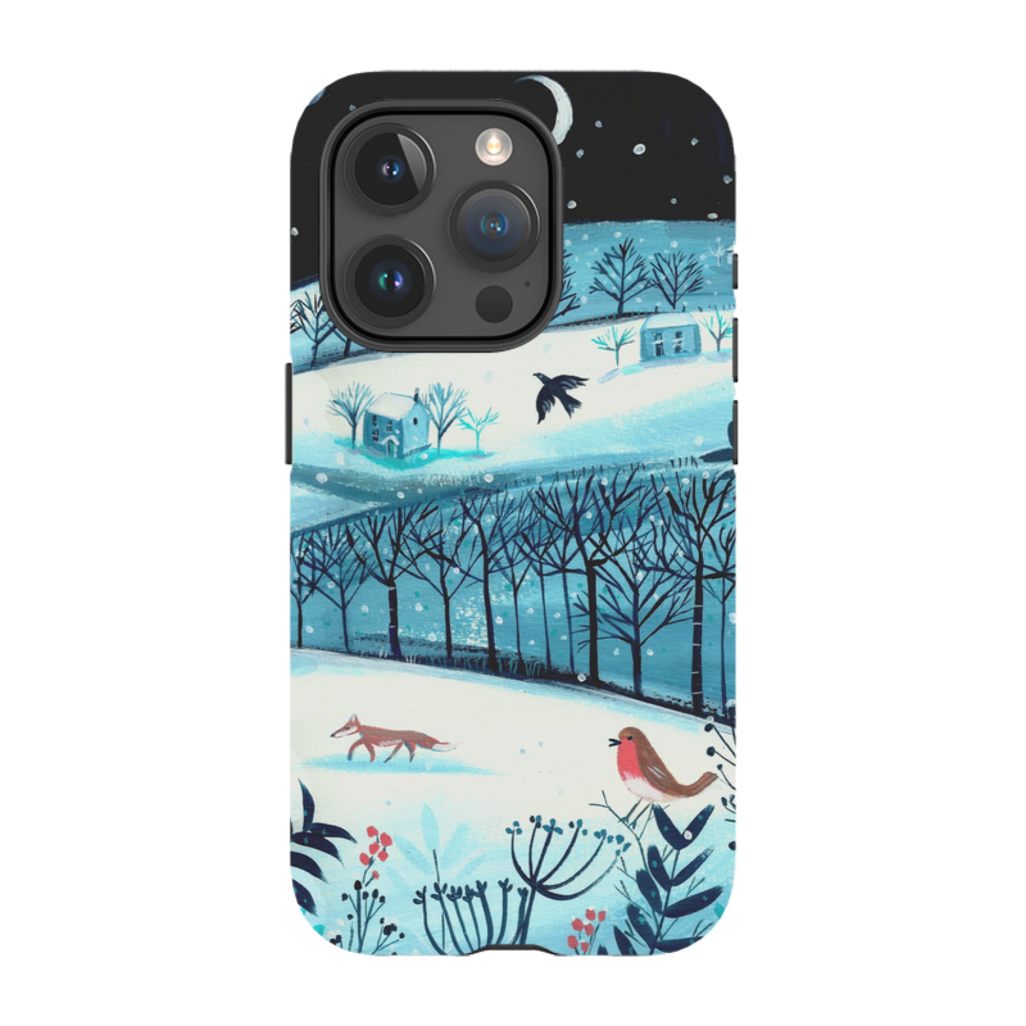 iPhone Tough Case - Winterscape-2 By Mary Stubberfield