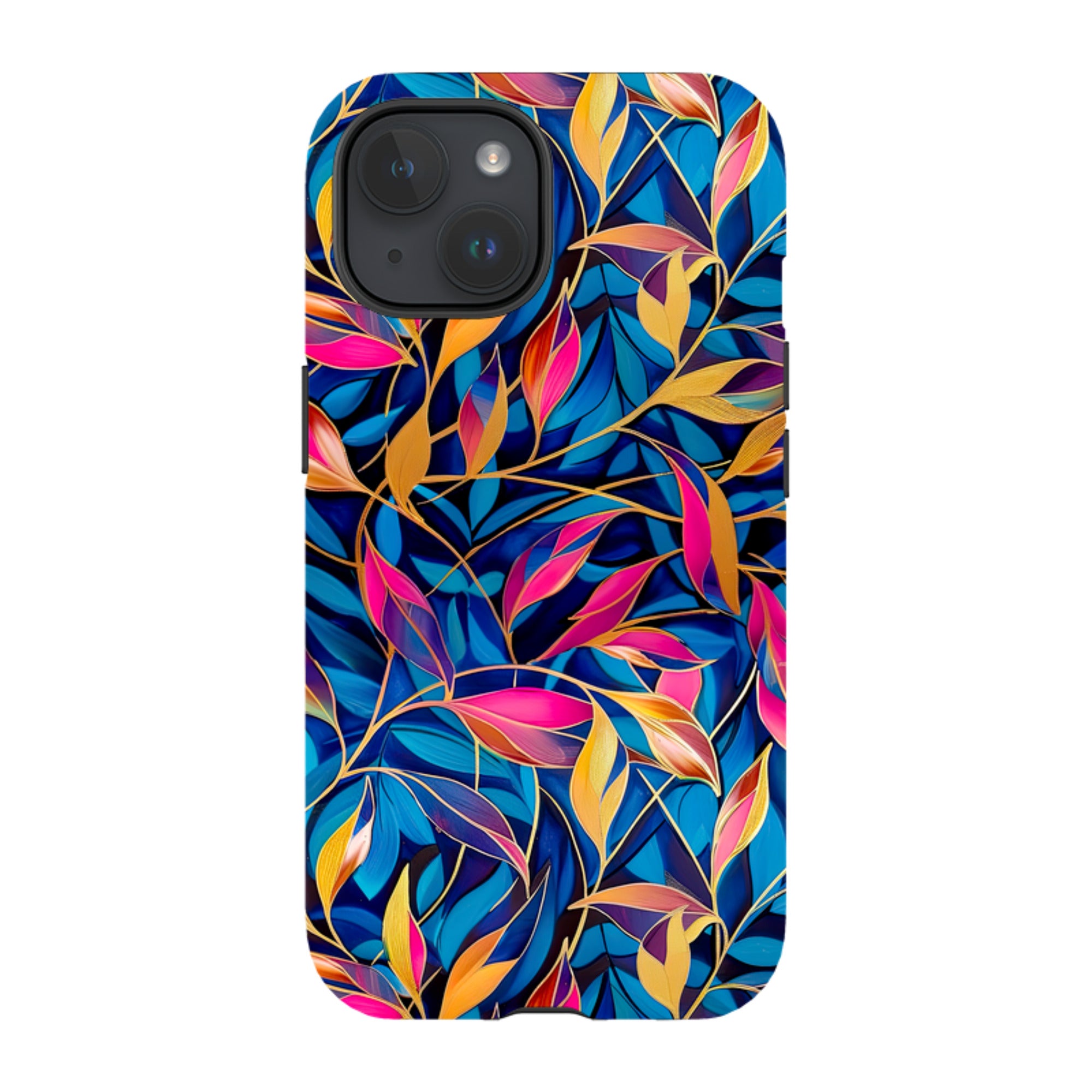 iPhone MagSafe Tough Case - Tangled Leaves