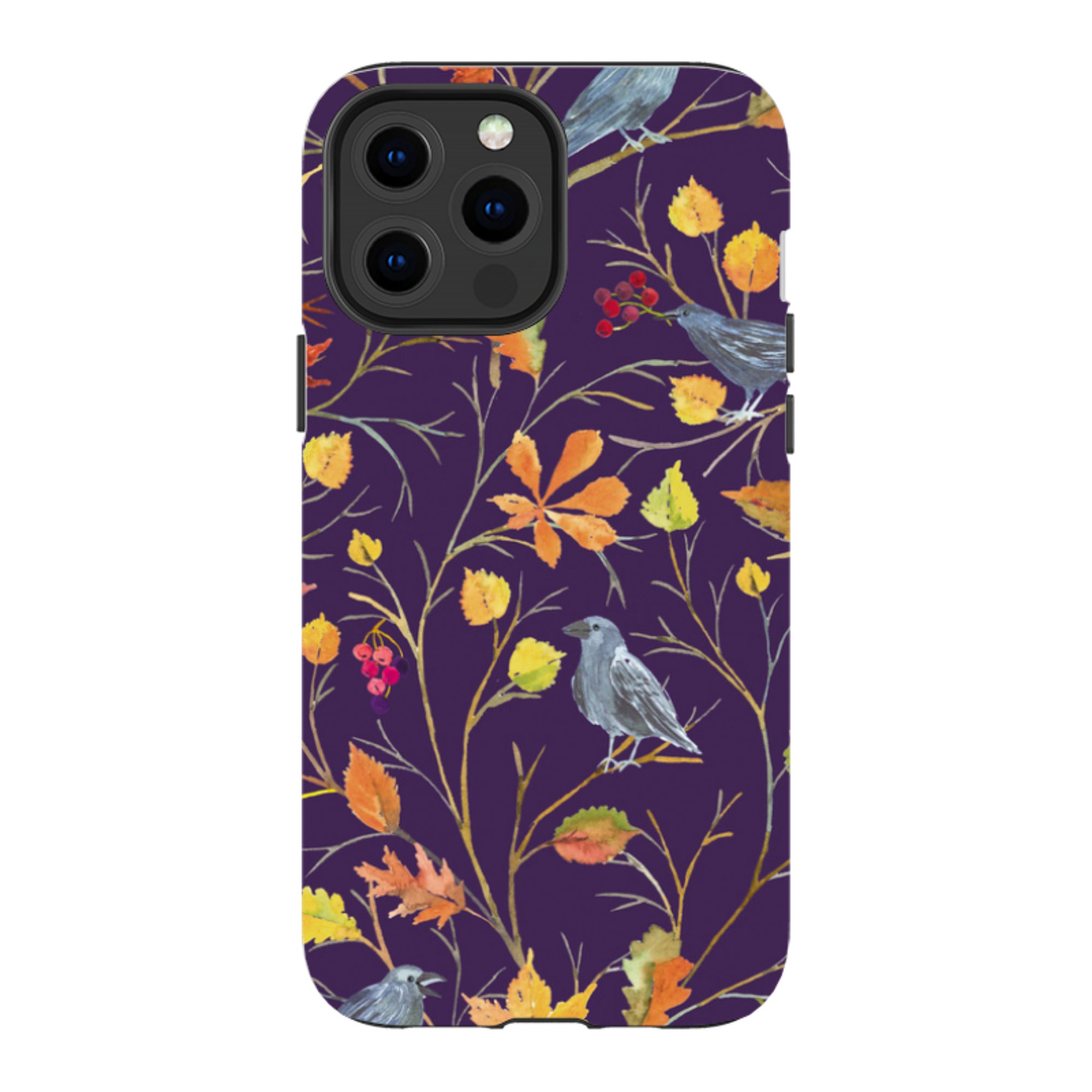 iPhone Tough Case - Autumn Pattern By Elisabeth Haager