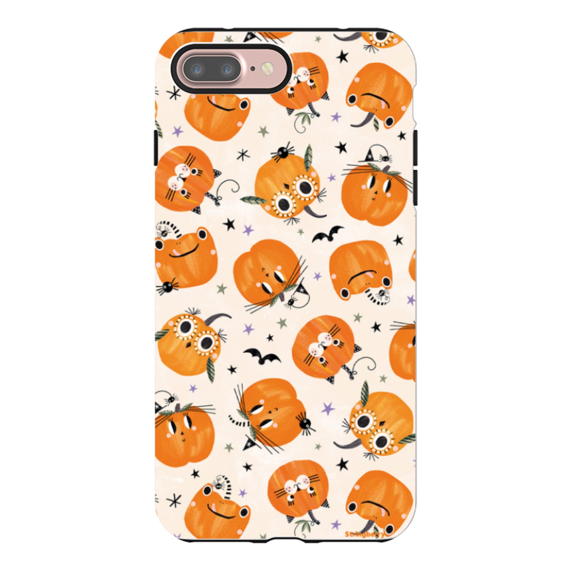 iPhone Tough Case - Halloween Pumpkin Light By Ali Brookes