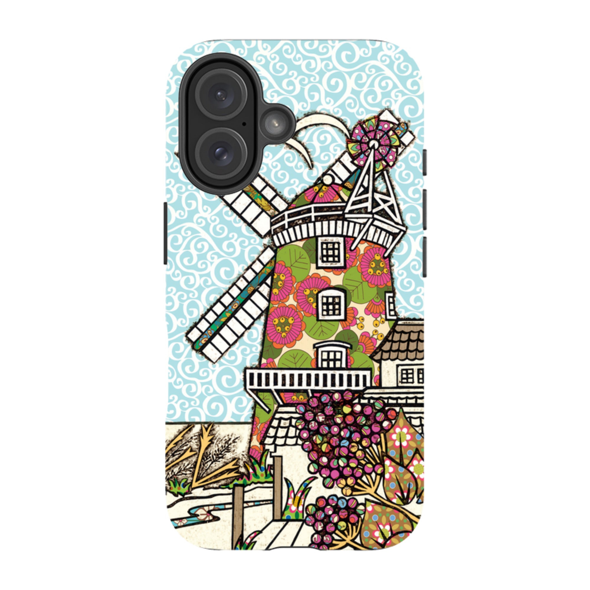 iPhone Tough Case - Cley Windmill By Amelia Bowman