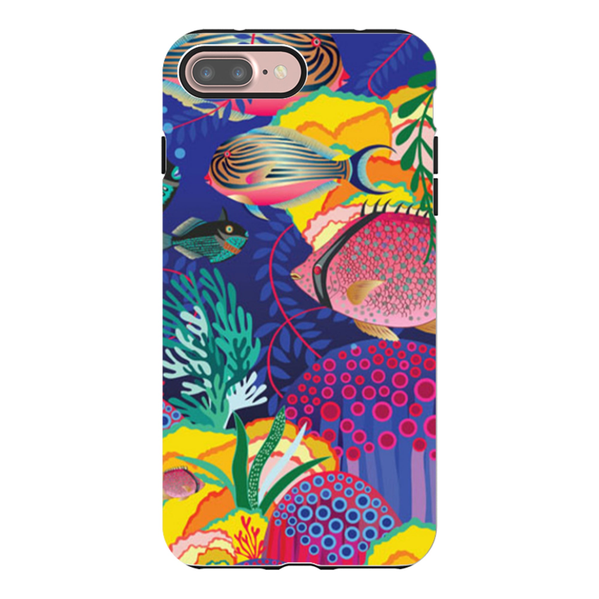 iPhone Tough Case - Fish By Mia Underwood