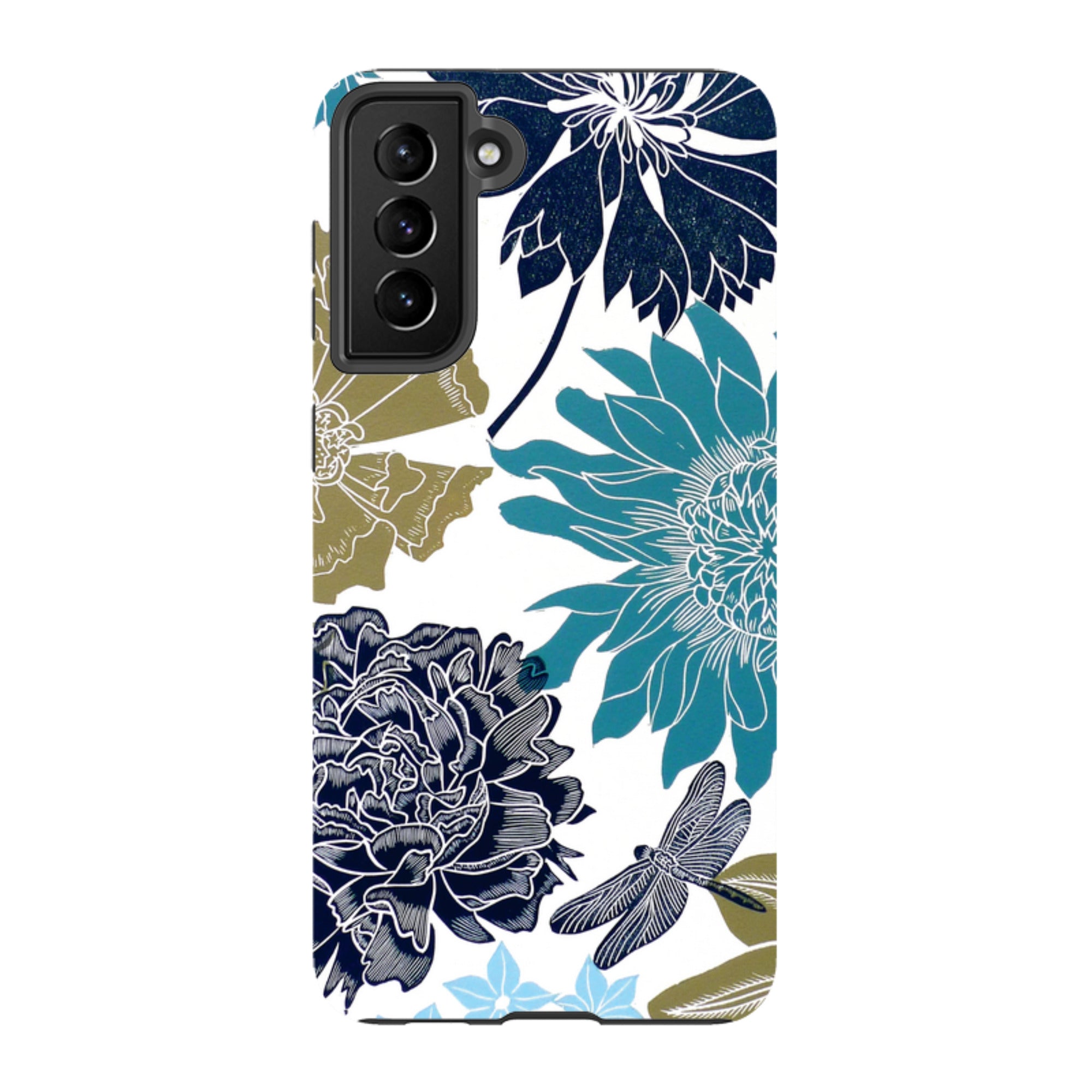 Samsung Tough Case - Cottage Garden Dragonfly By Kate Heiss