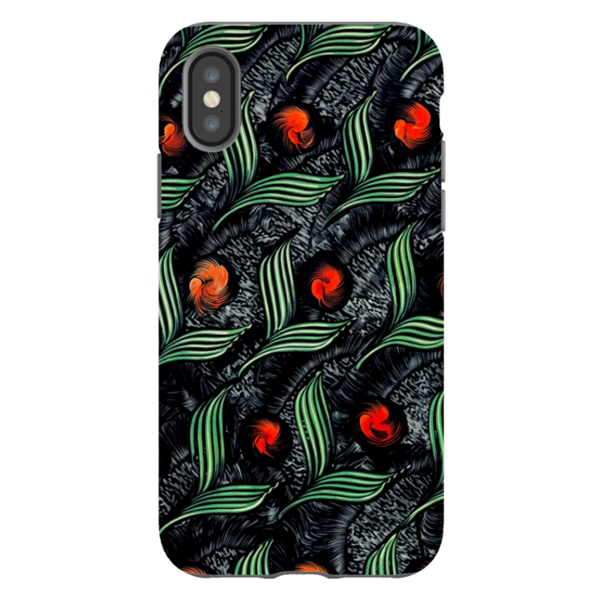 iPhone Tough Case - Dark Botanical