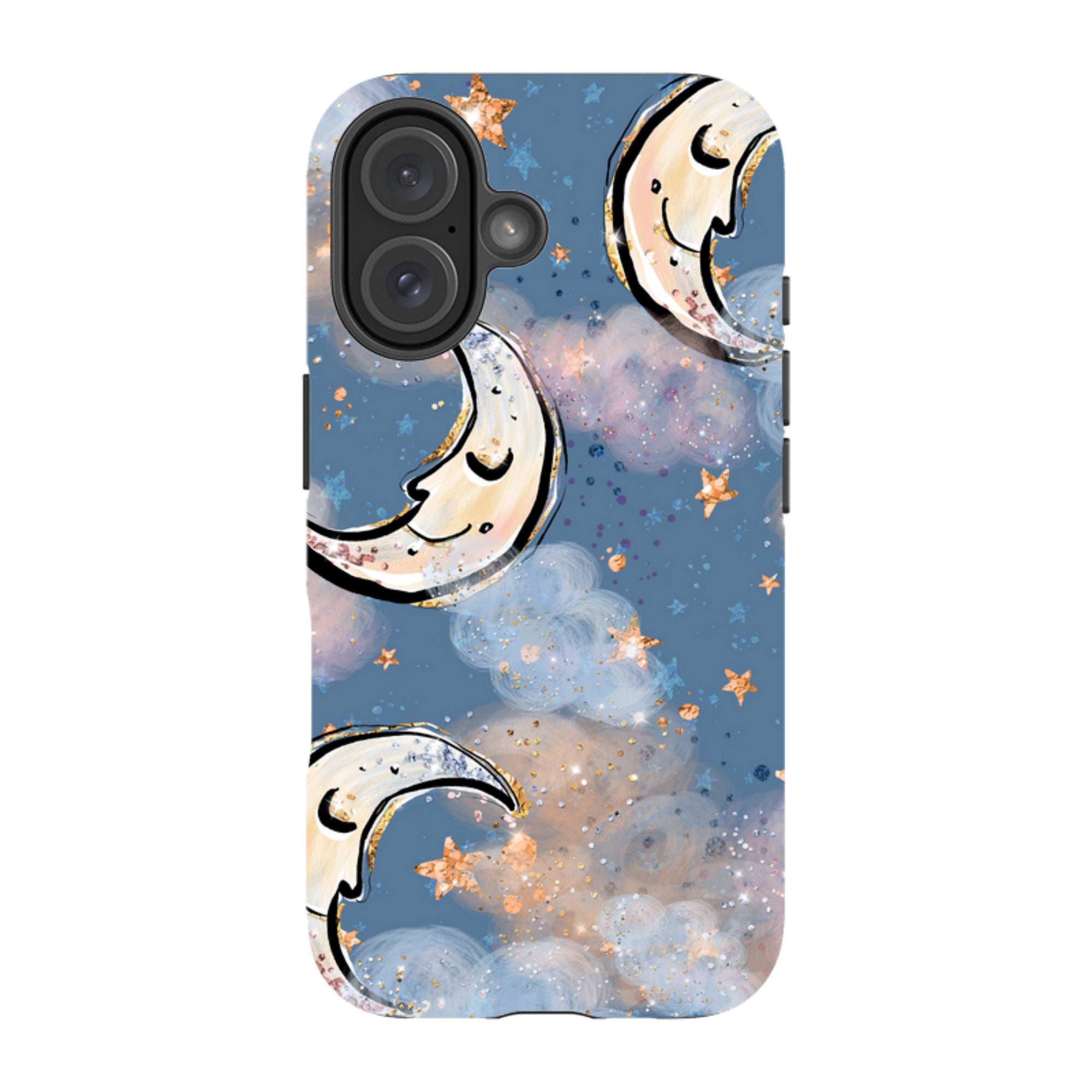 iPhone Tough Case - Moon And Stars