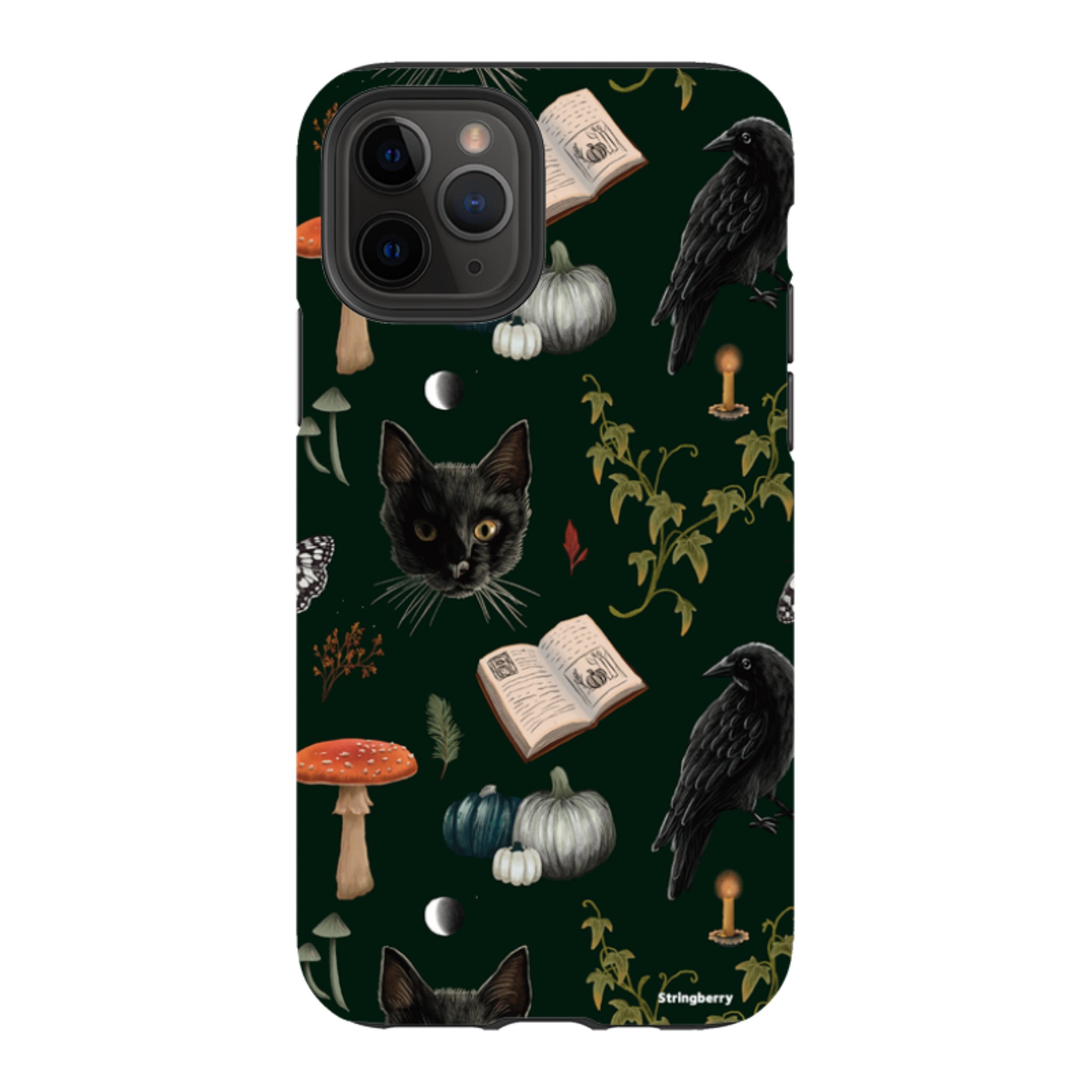 iPhone Tough Case - Halloween Pattern I By Anna Stead