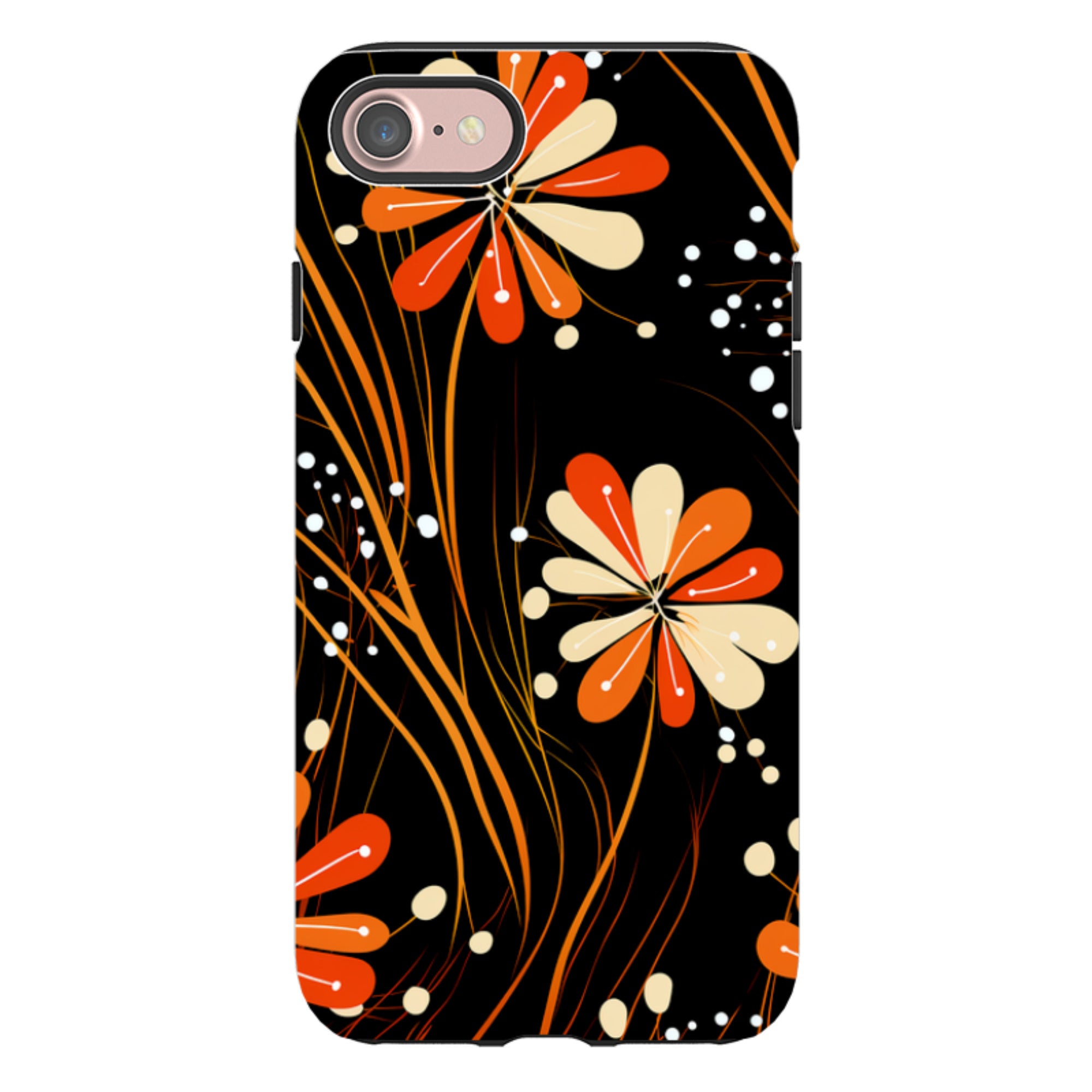 iPhone Tough Case -Floral Stars