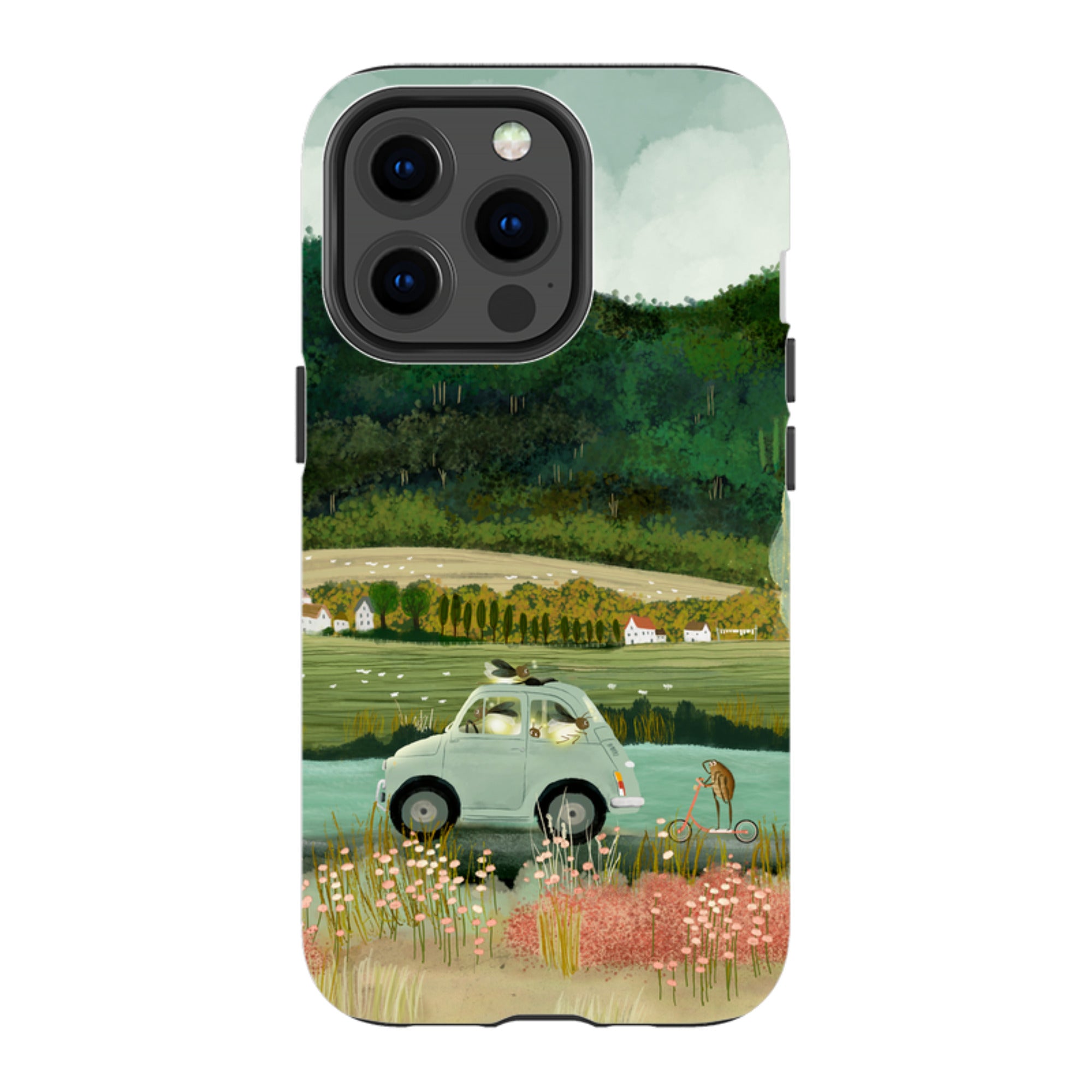 iPhone MagSafe Tough Case -  Lightening Bugs By Katherine Quinn