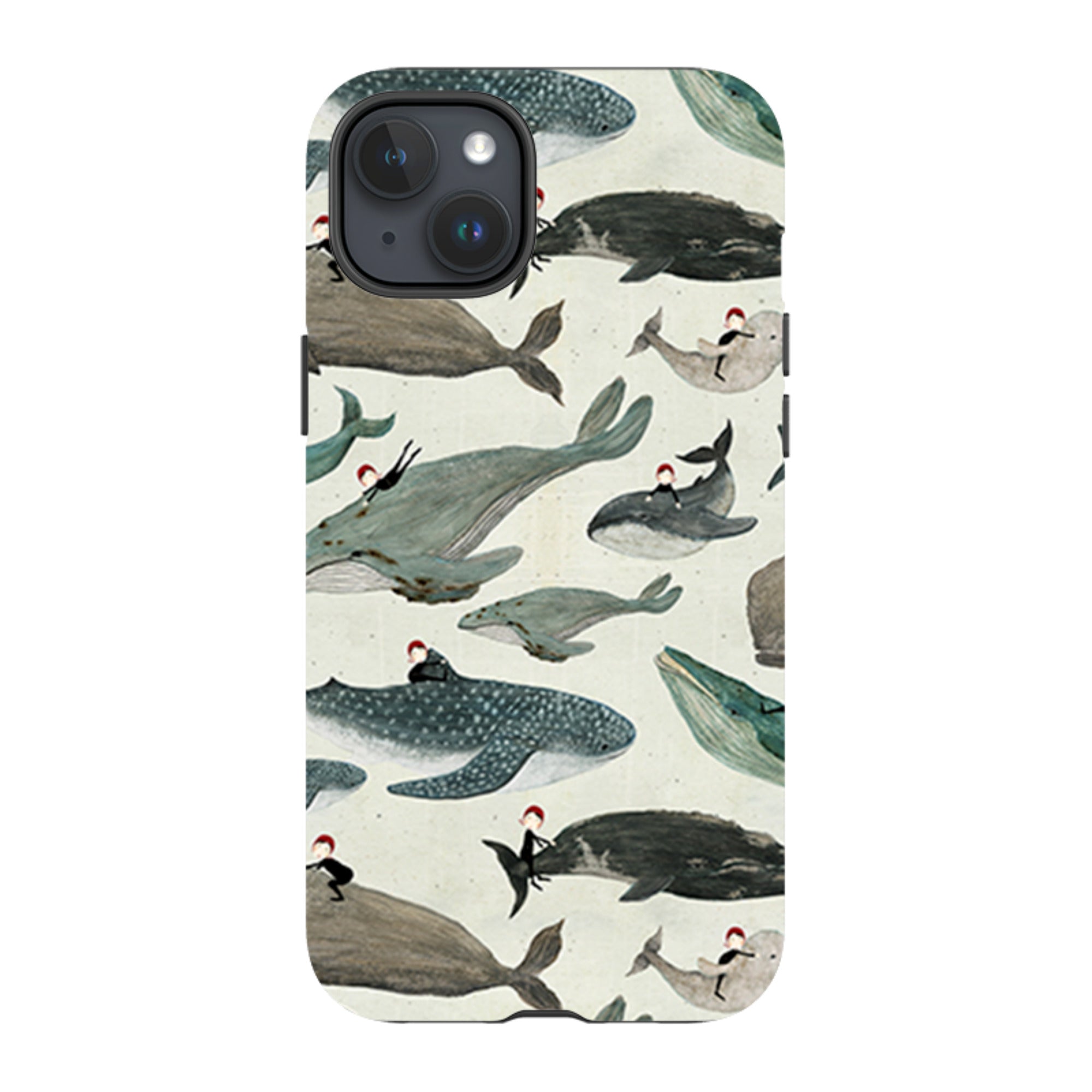 iPhone MagSafe Tough Case - Whale Rider By Katherine Quinn