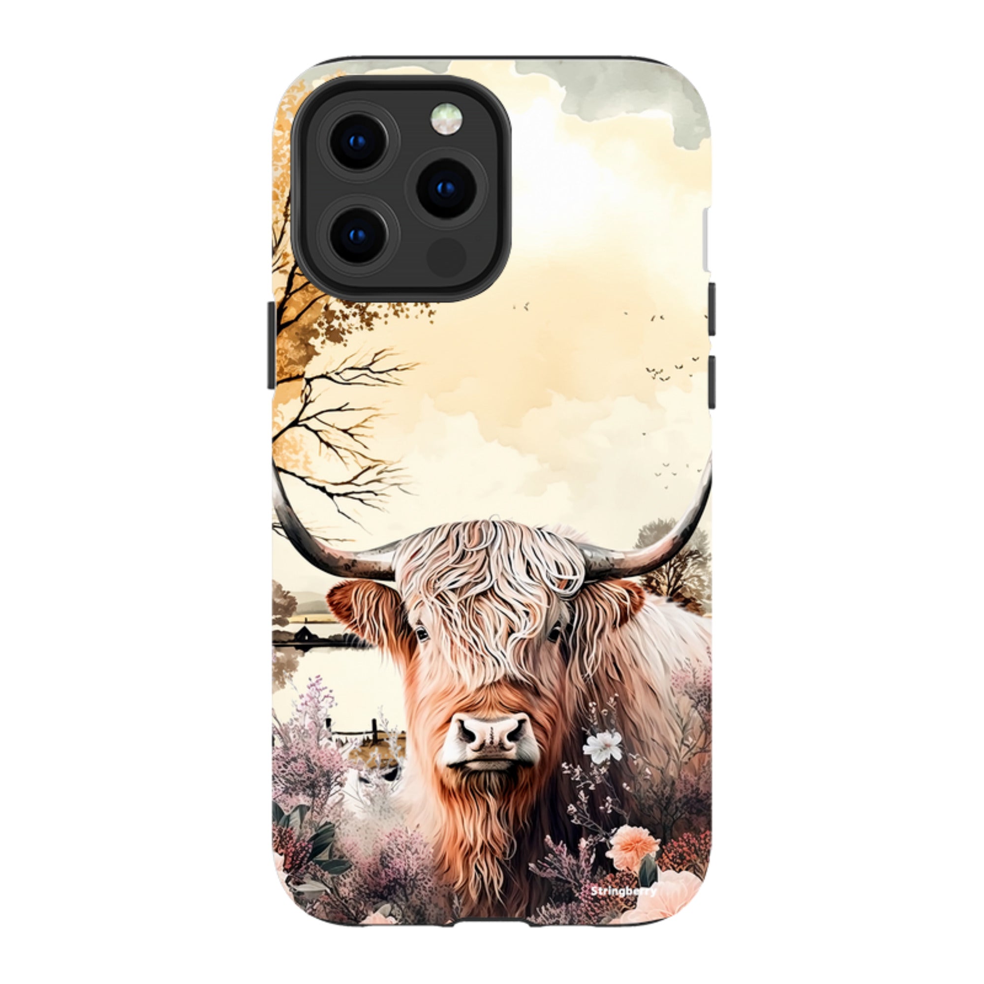 iPhone MagSafe Tough Case - Highland Cow IV