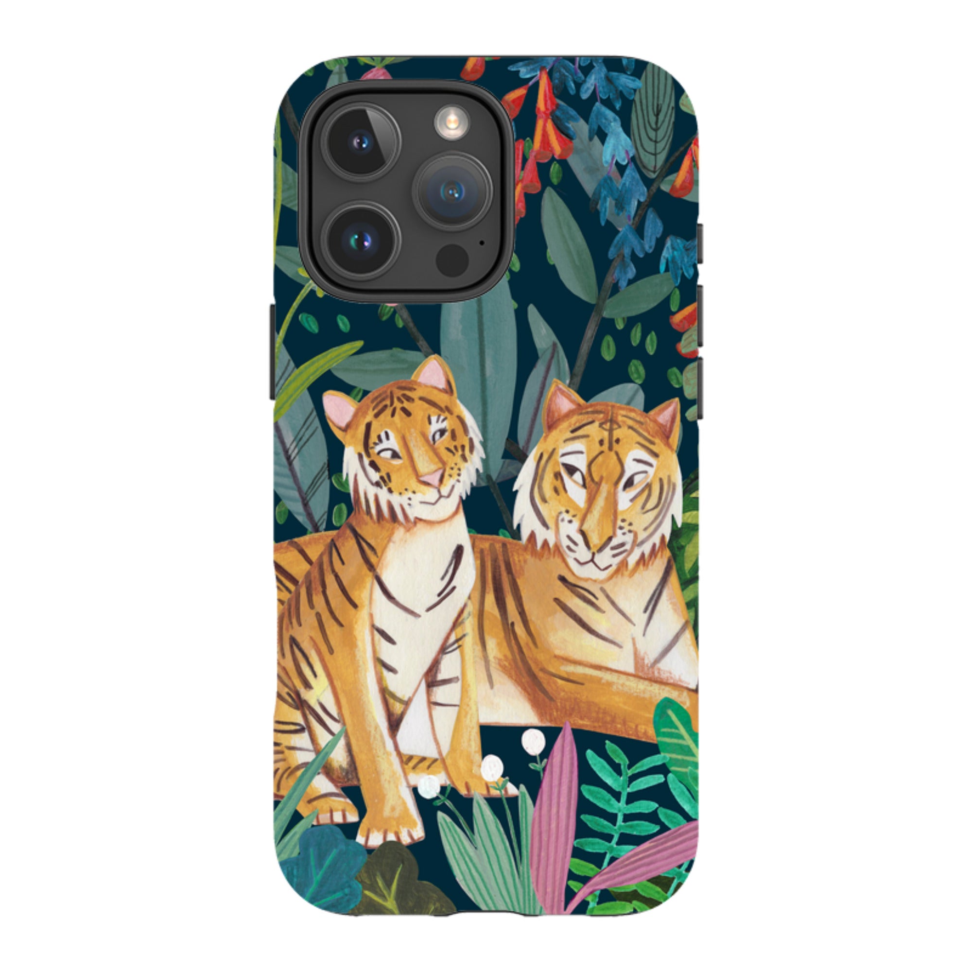 iPhone MagSafe Tough Case -  Tiger By Caroline Bonne Muller