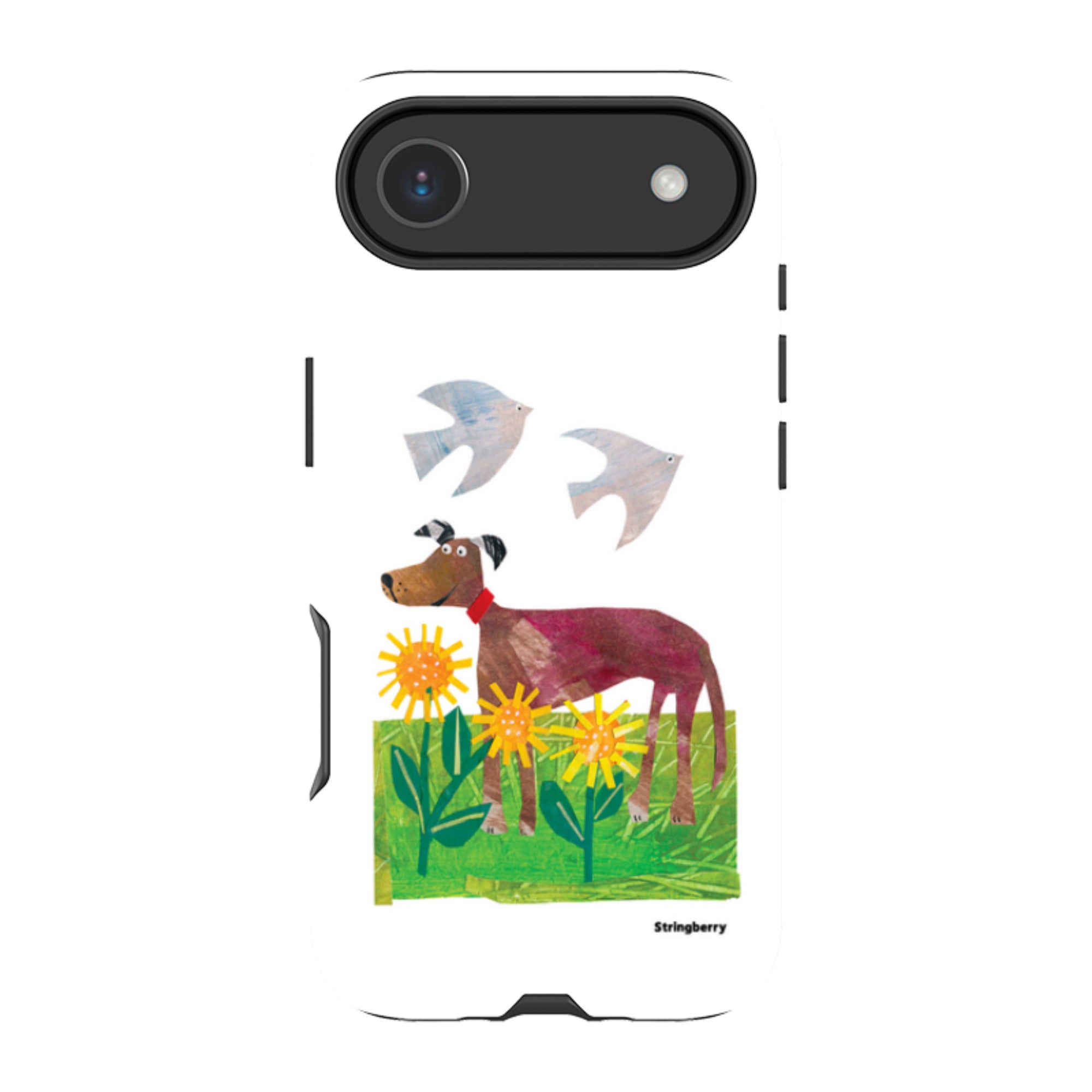 iPhone Tough Case - Days Of Dogs I By Tracey English