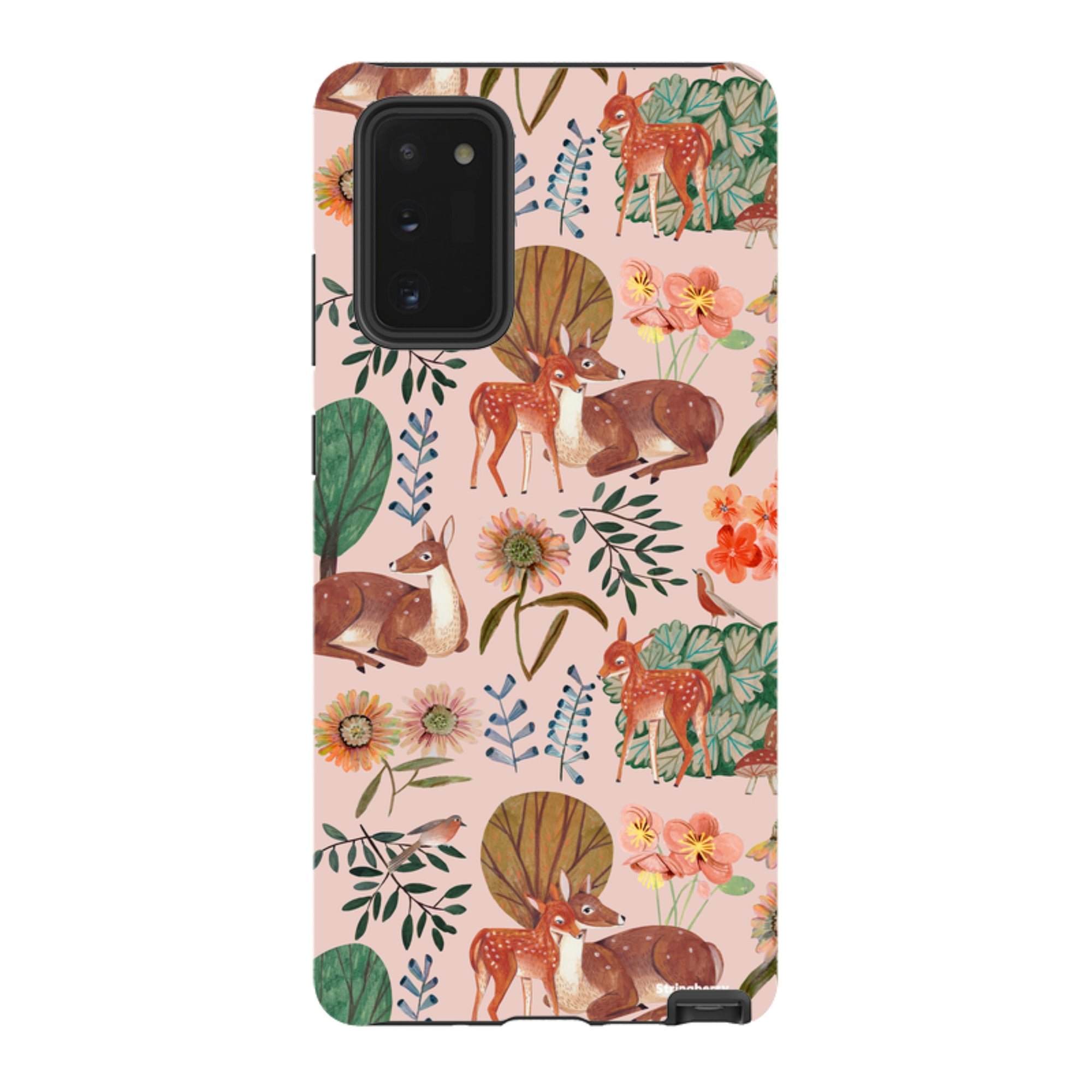 Samsung Tough Case - Deer Pattern By Caroline Bonne Muller