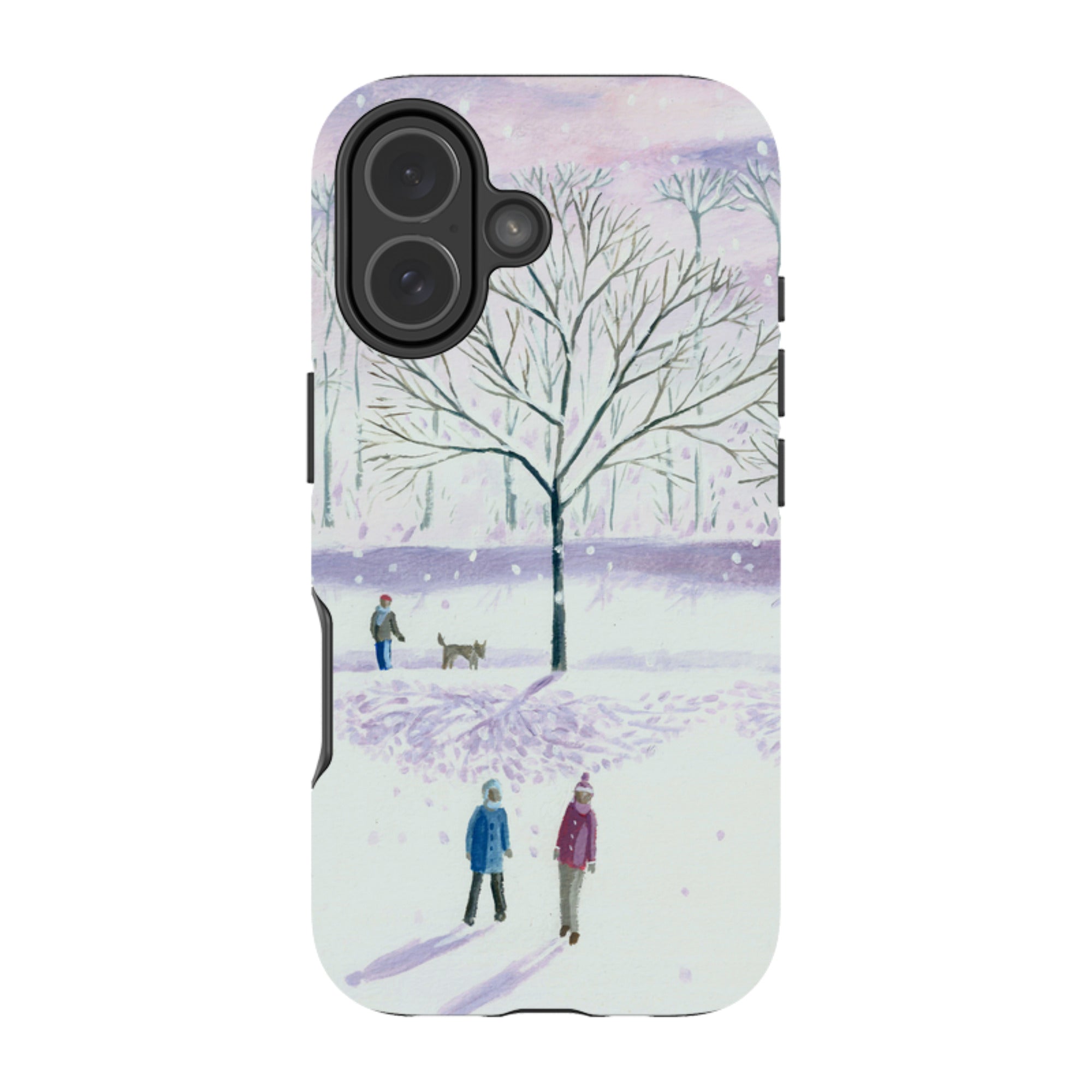 iPhone MagSafe Tough Case - Xmas Park By Mary Stubberfield