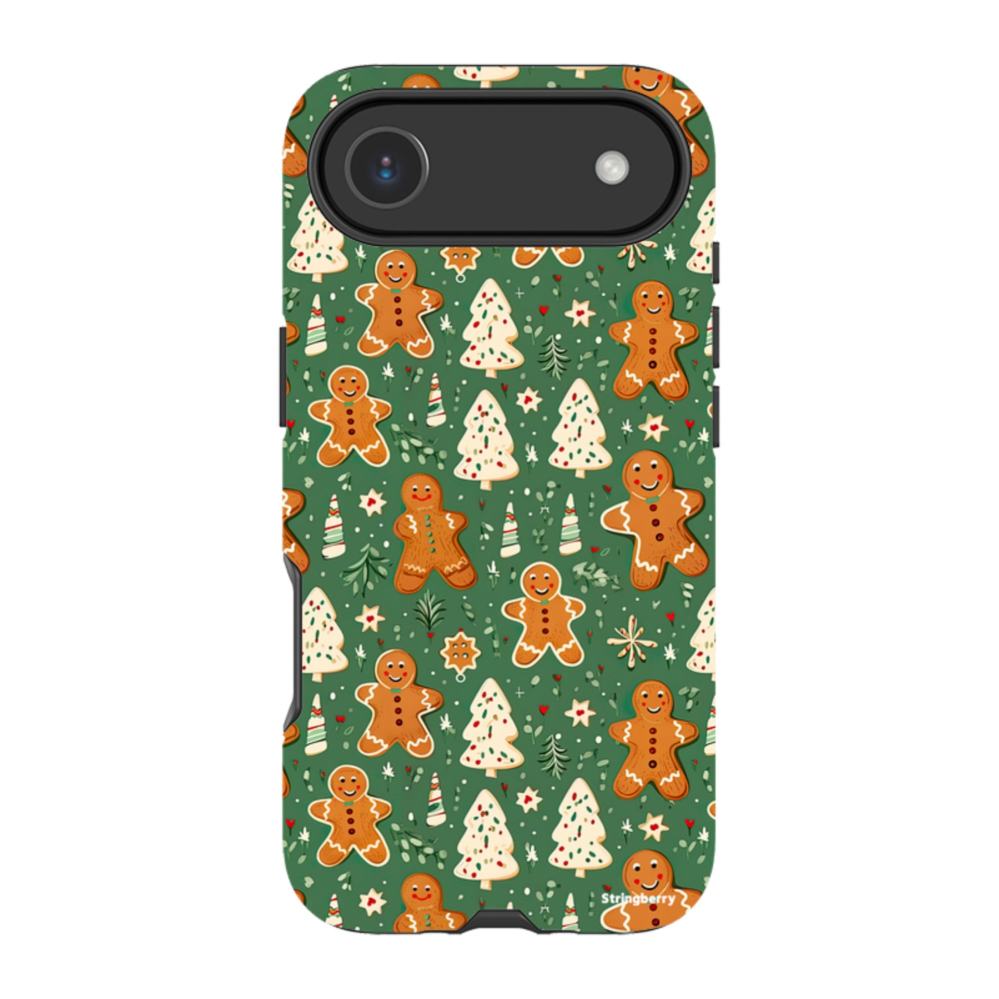 iPhone Tough Case - Ginger Bread Xmas II
