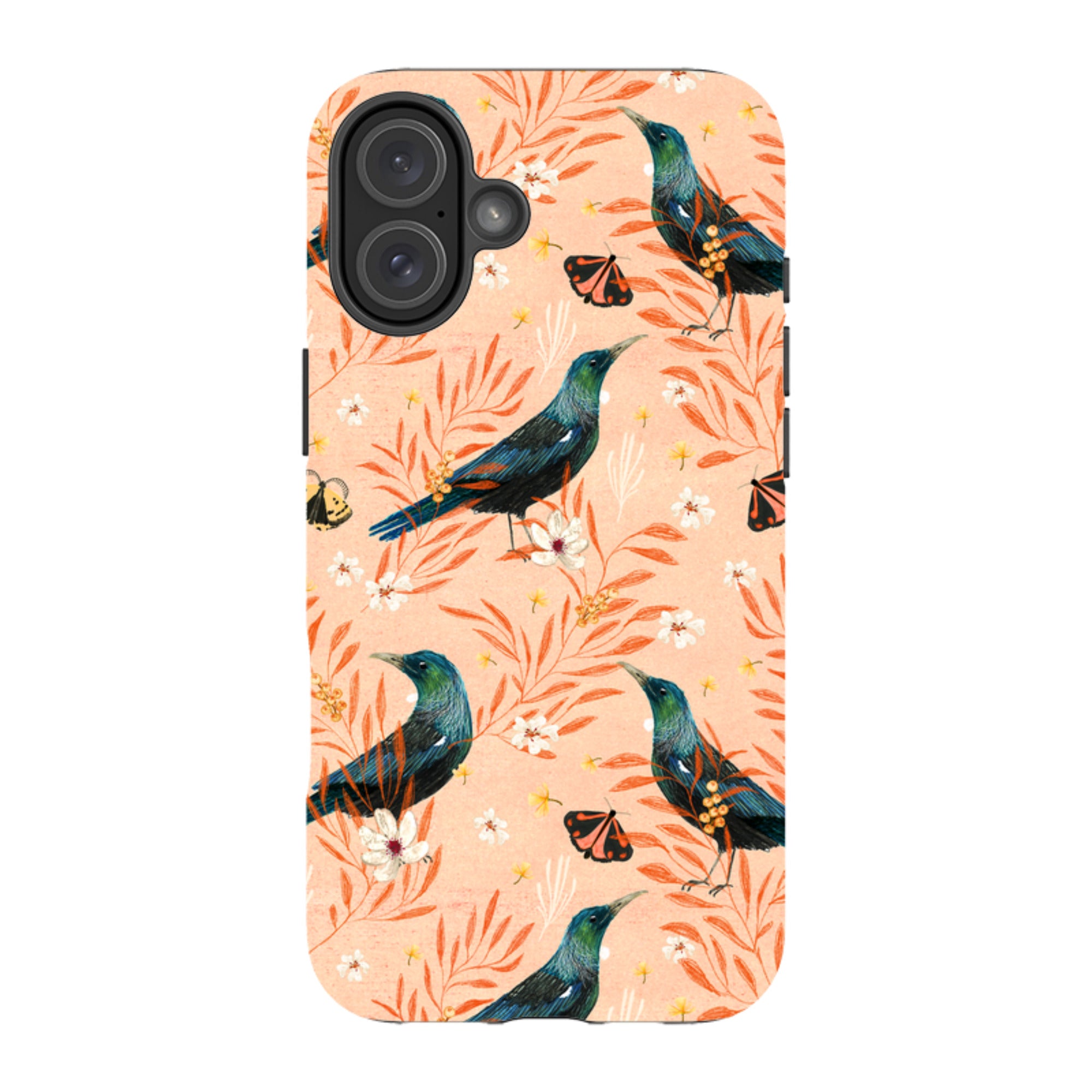 iPhone MagSafe Tough Case - Tui Pink By Katherine Quinn