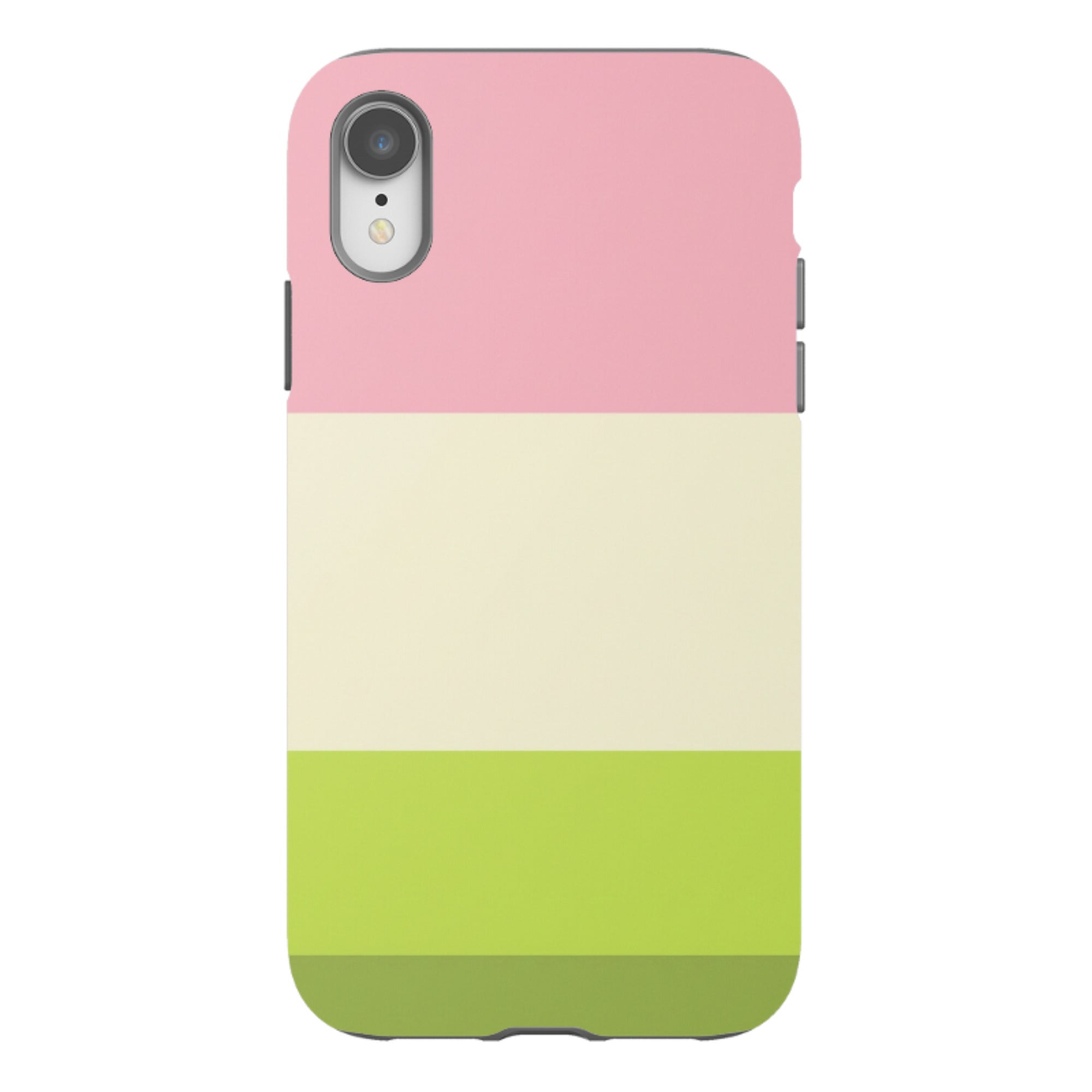 iPhone Tough Case - Pink & Sage Green