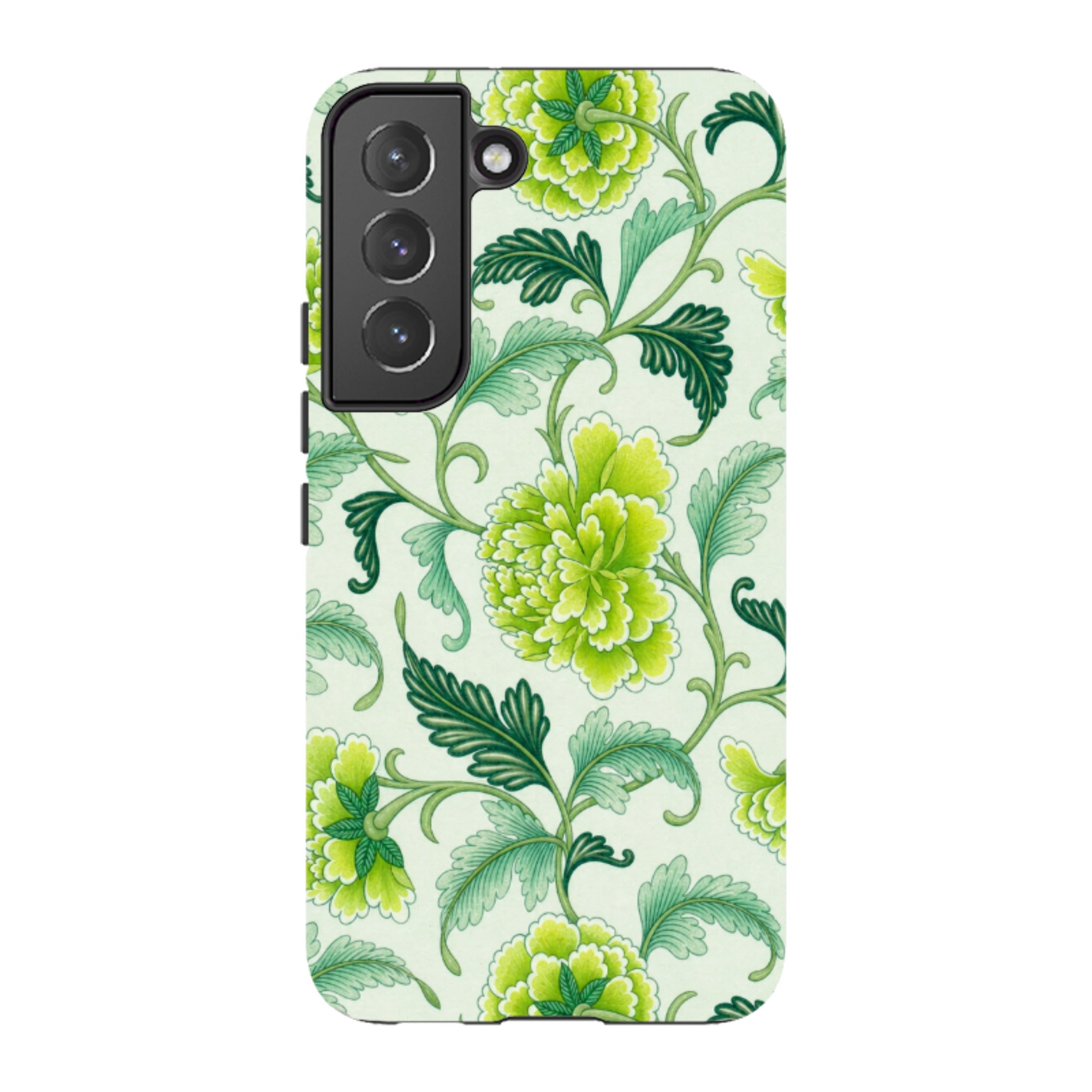 Samsung Tough Case - Sage Green Chinoiserie