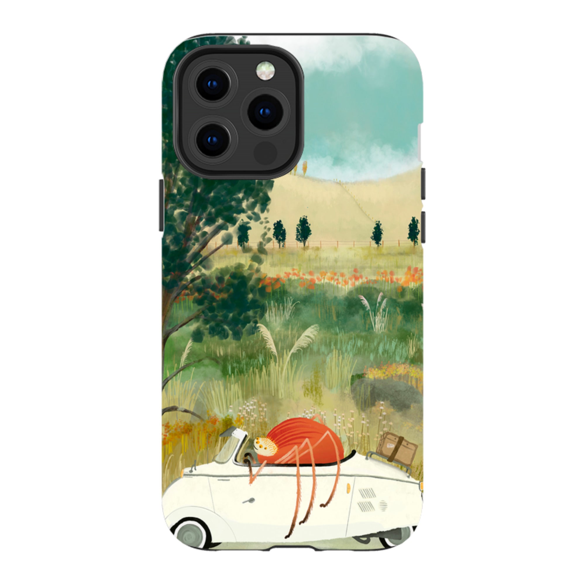 iPhone Tough Case - Happy Travels By Katherine Quinn