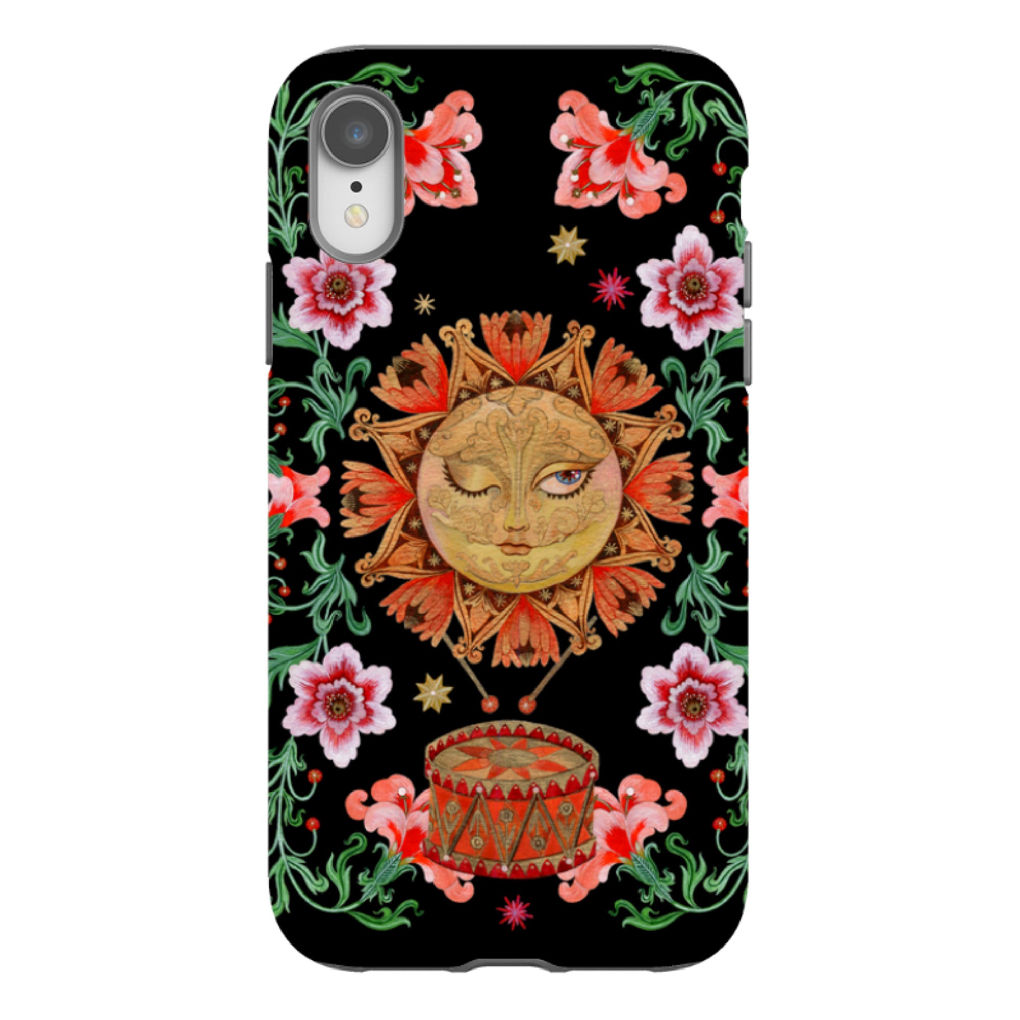 iPhone Tough  Case - Twelve Drummers Drumming By Maria Matos
