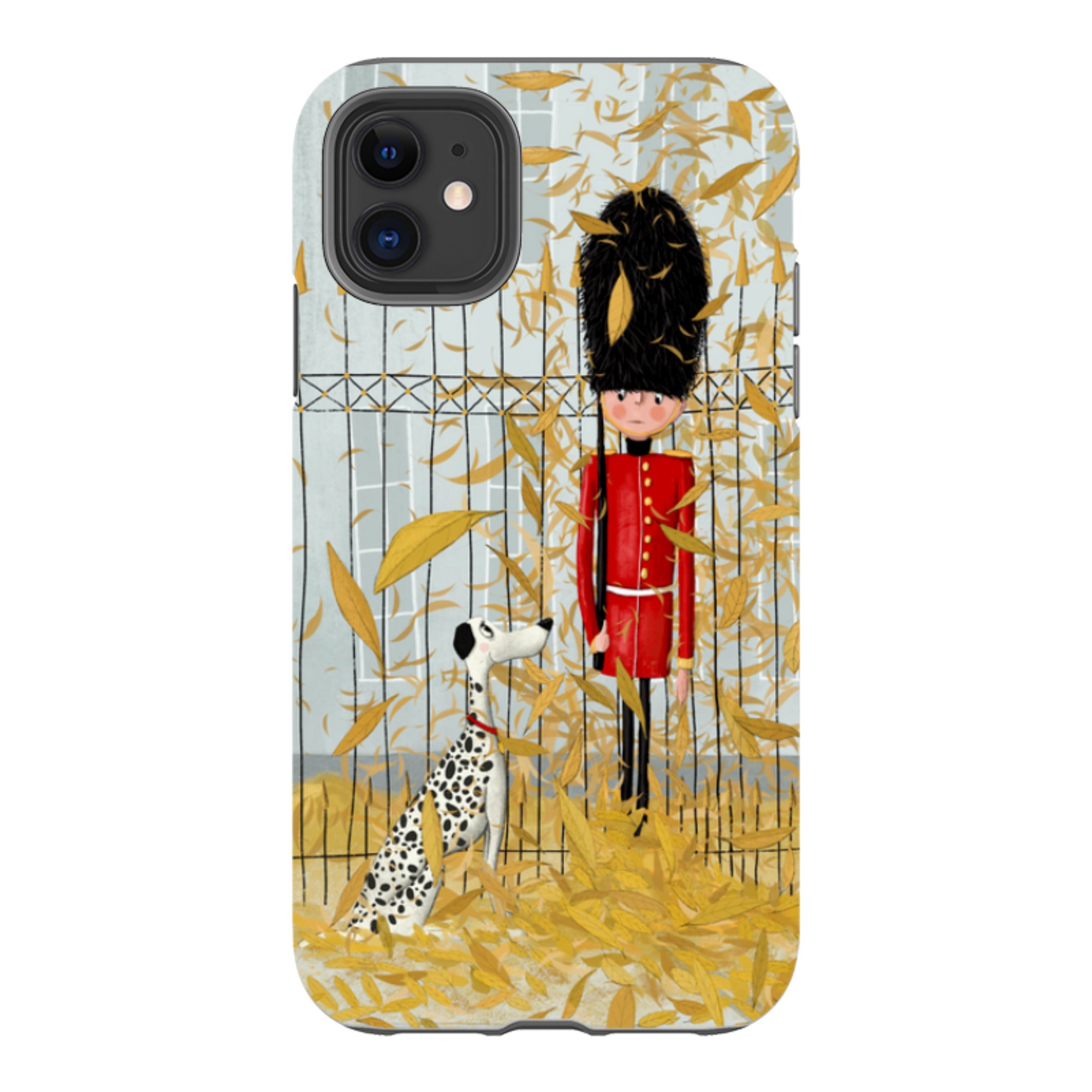 iPhone Tough Case - London In Leaves By Maja Lindberg