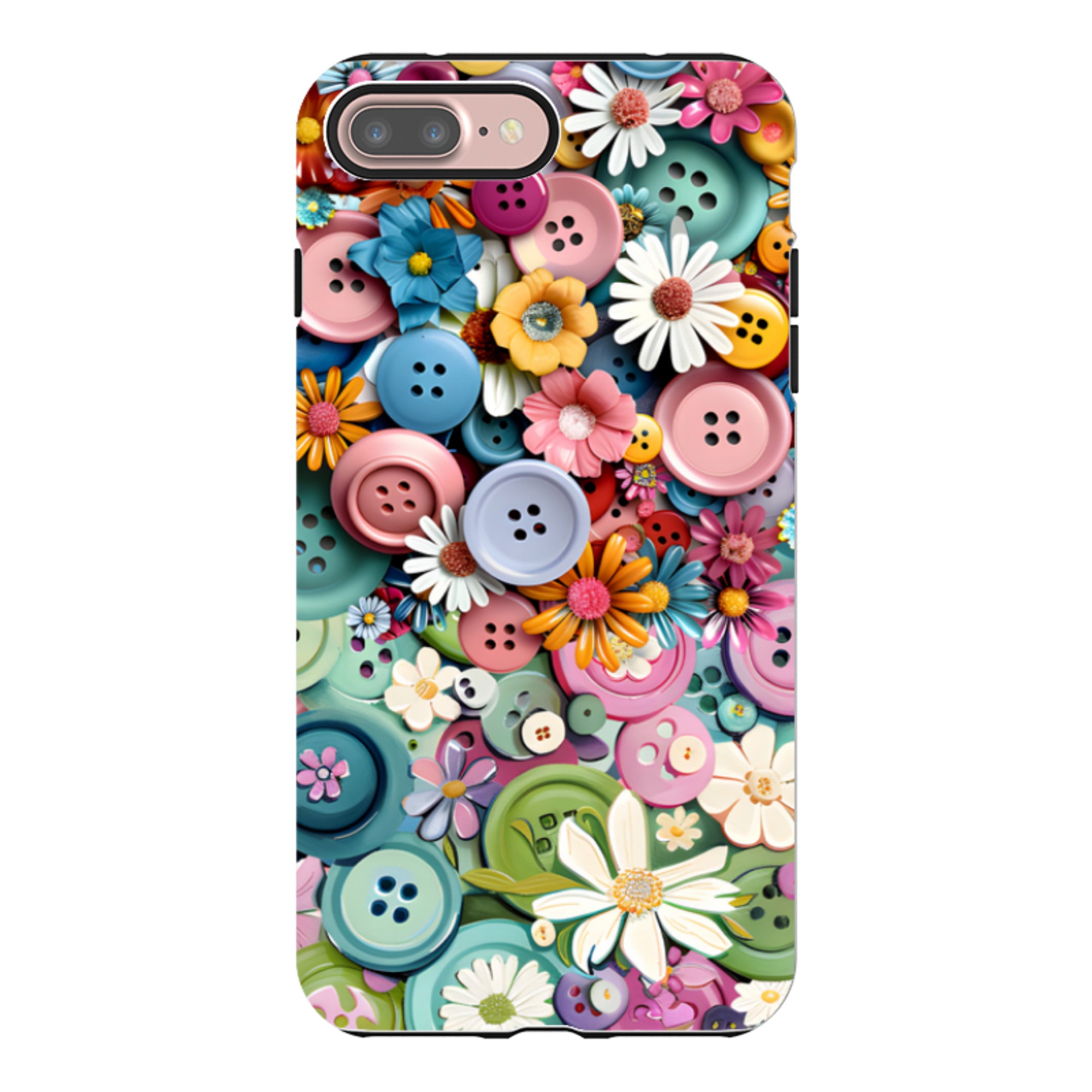iPhone Case - Floral Buttons