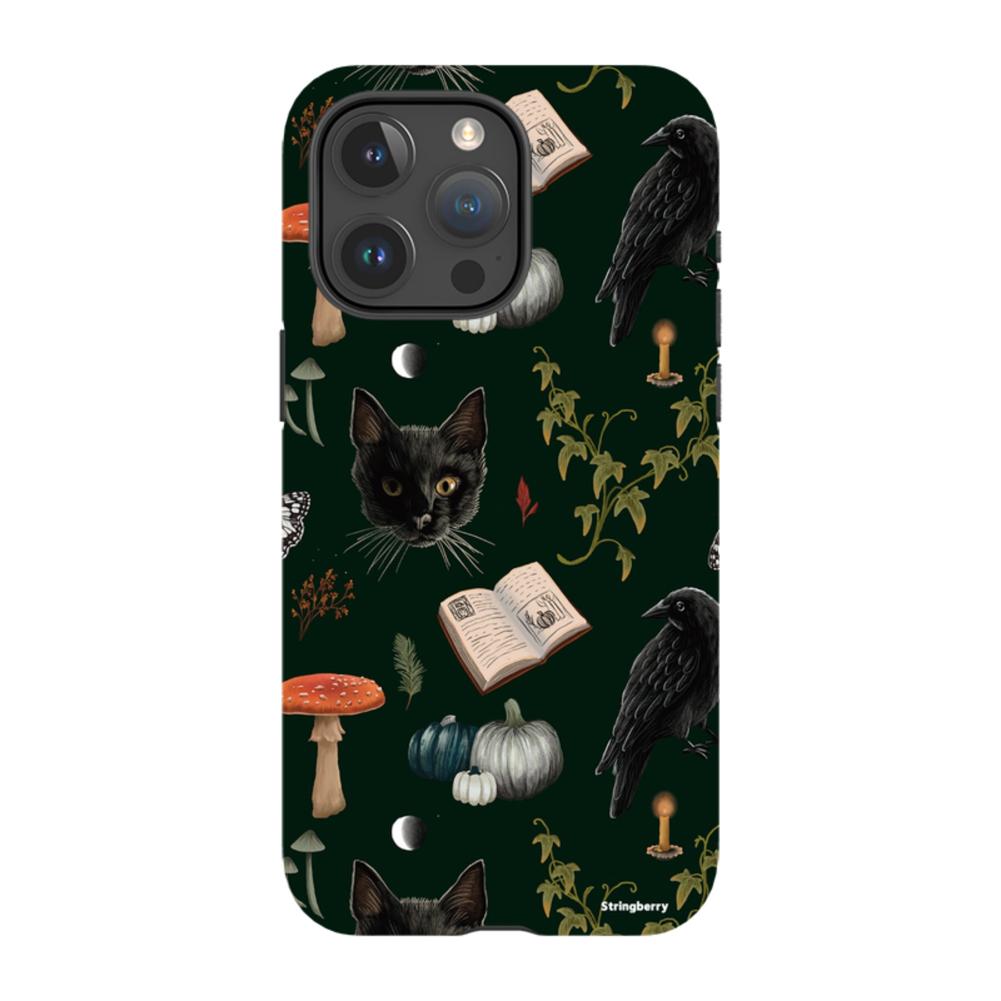 iPhone Tough Case - Halloween Pattern I By Anna Stead