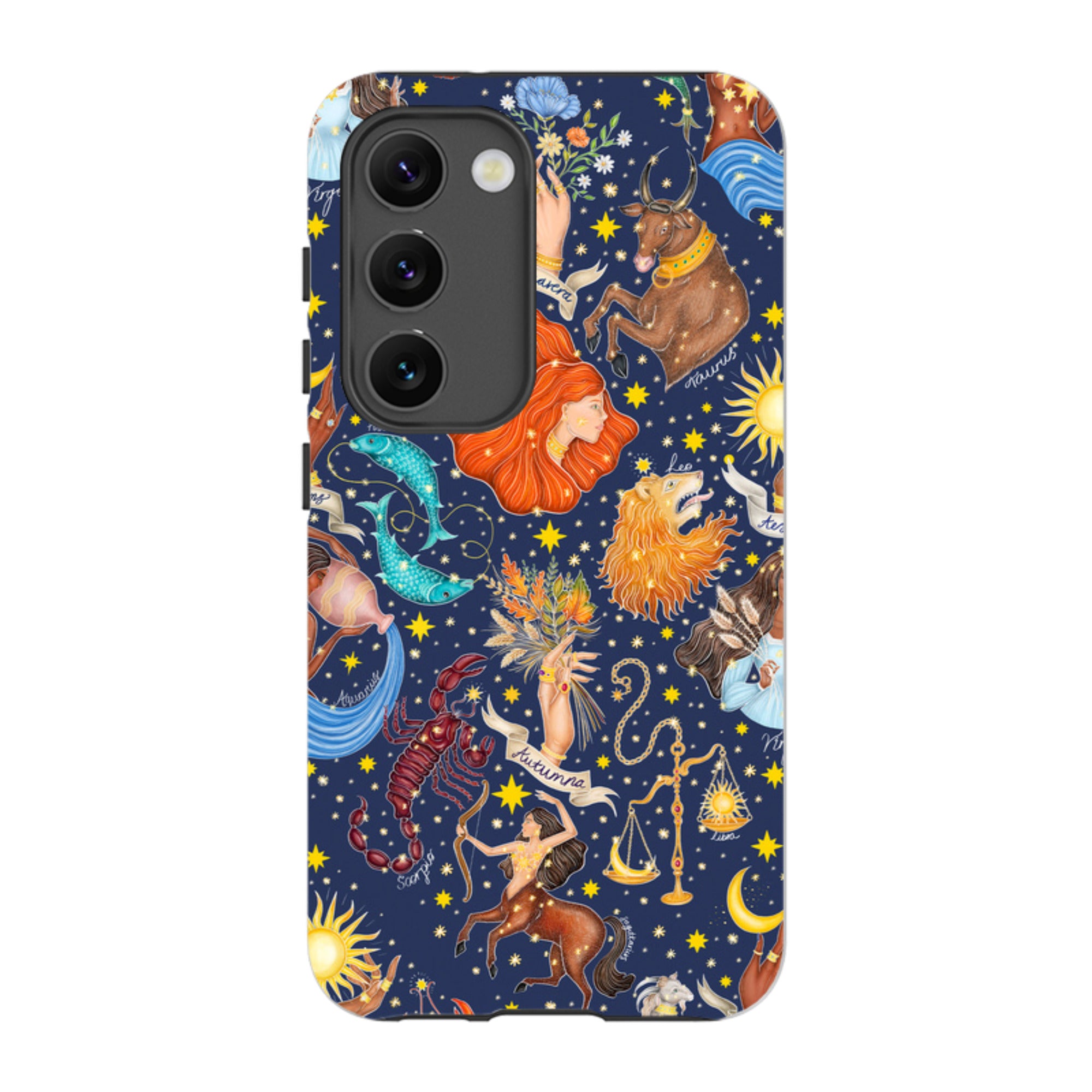 Samsung Tough Case - Zodiac Composite By Catherine Rowe