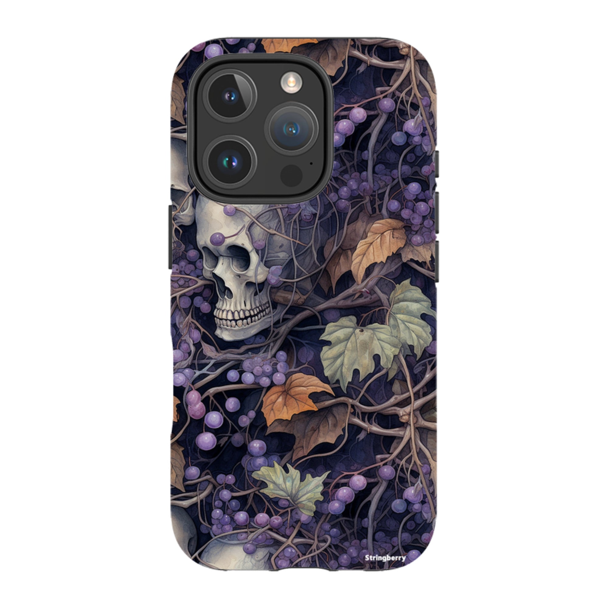 iPhone MagSafe Tough Case - Grape Skull
