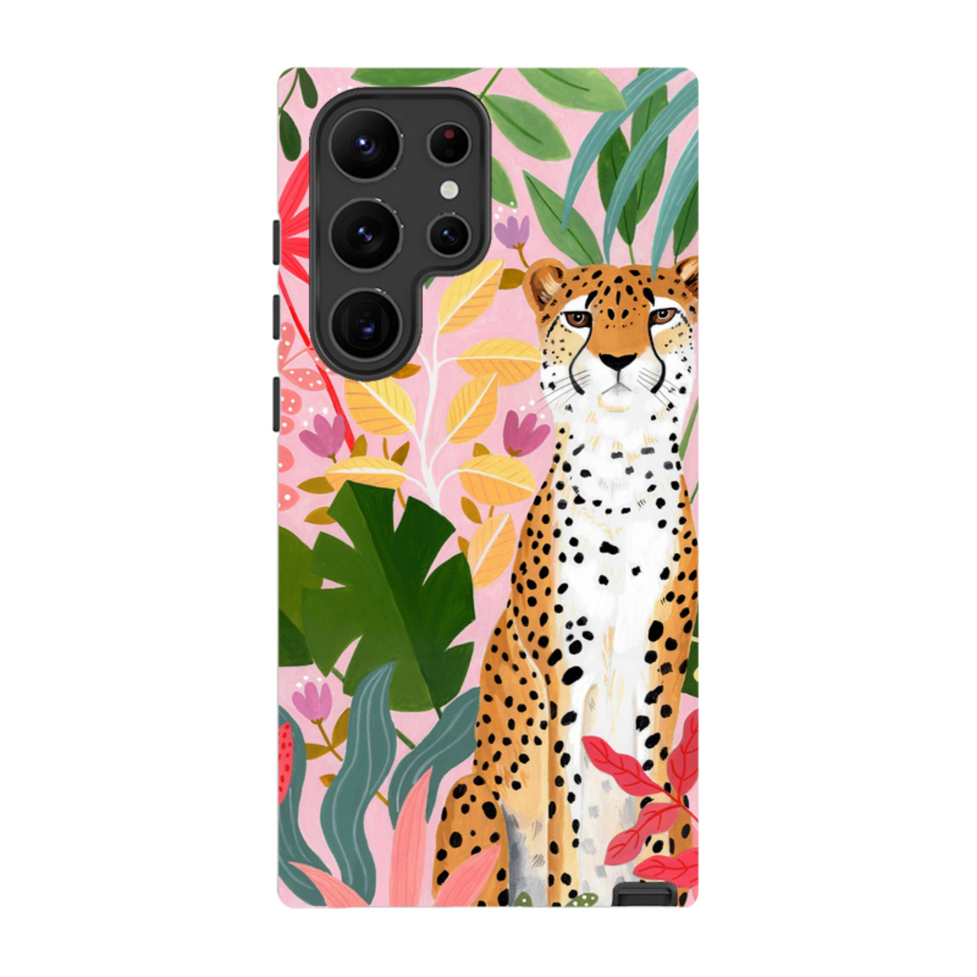Samsung Tough Case - Cheetah Jungle By Bex Parkin