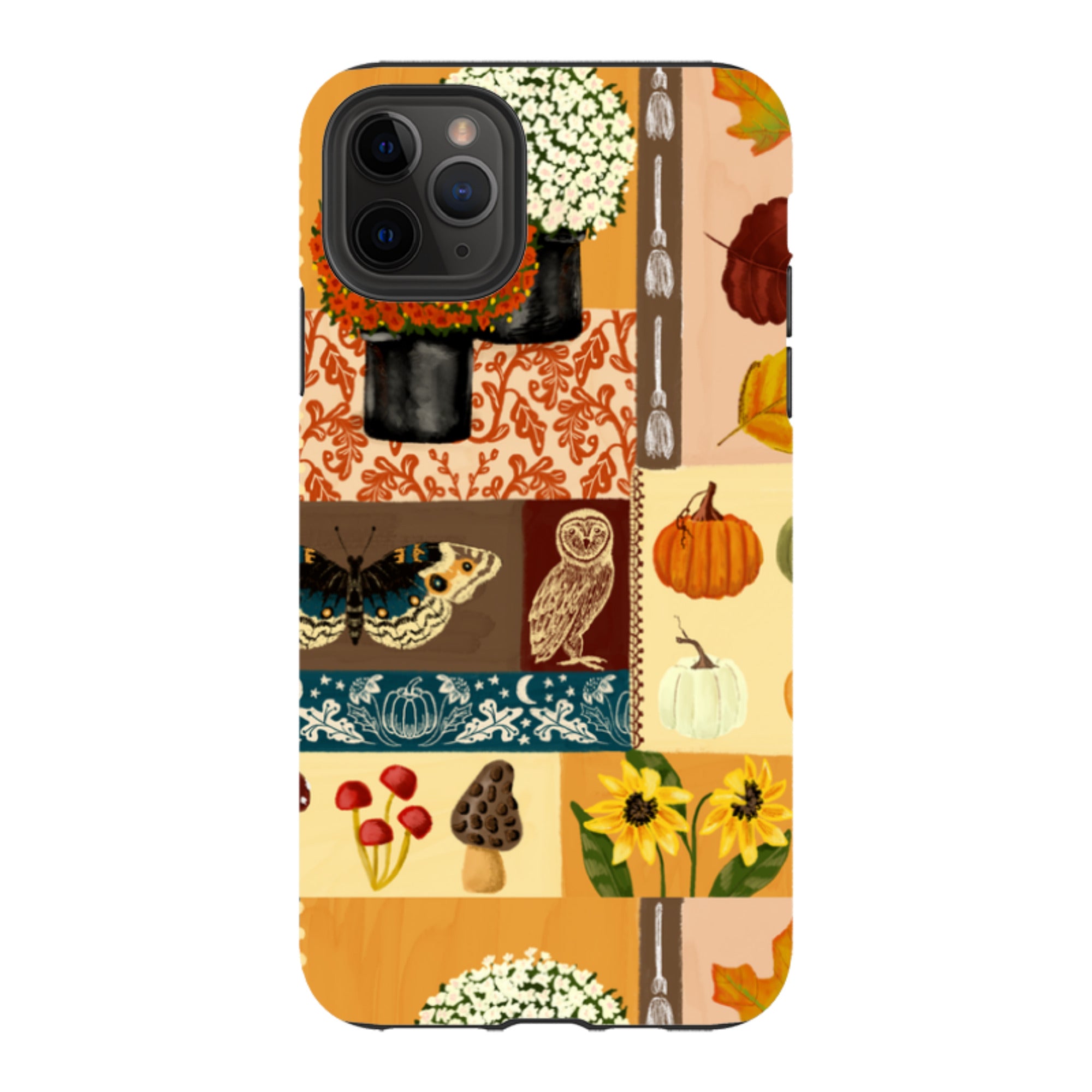iPhone Tough Case - Fall Sections By Abby Jacobs