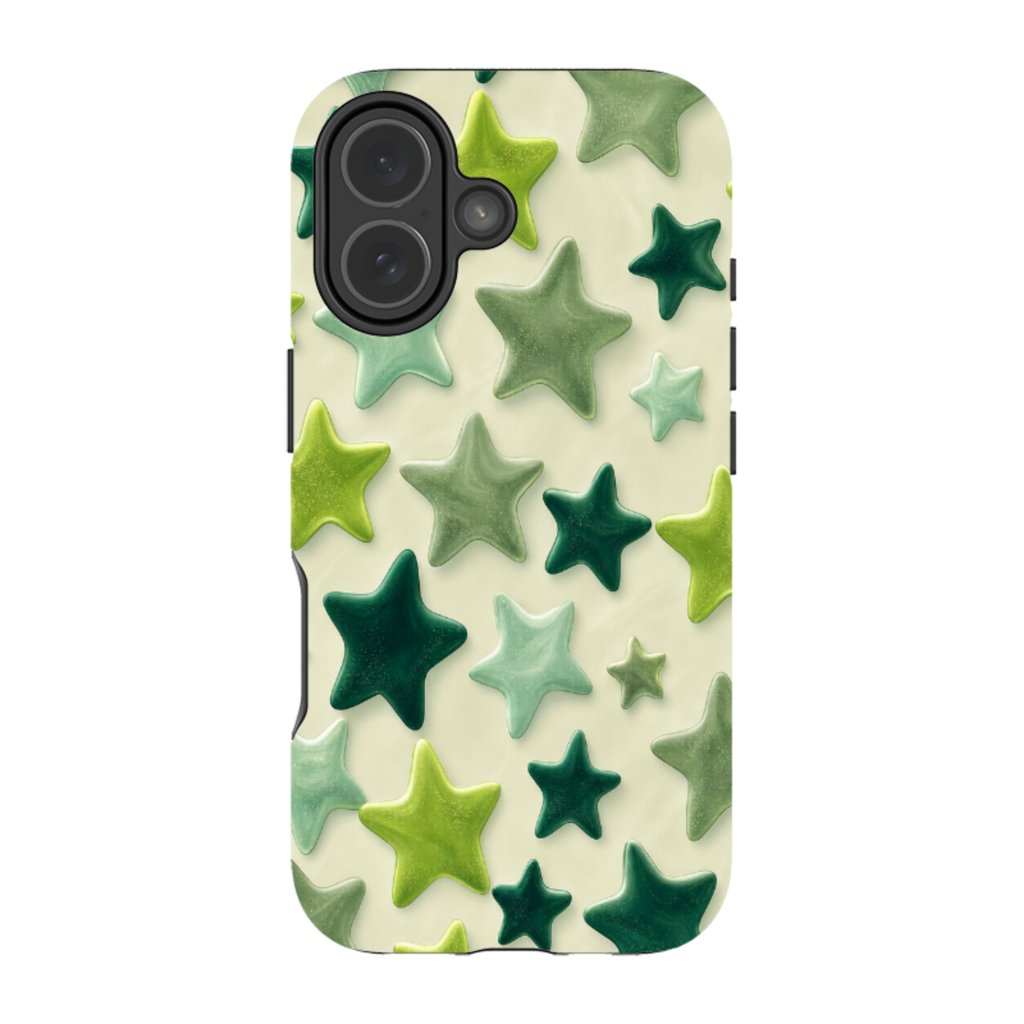 iPhone MagSafe Tough Case - Sage Green Star