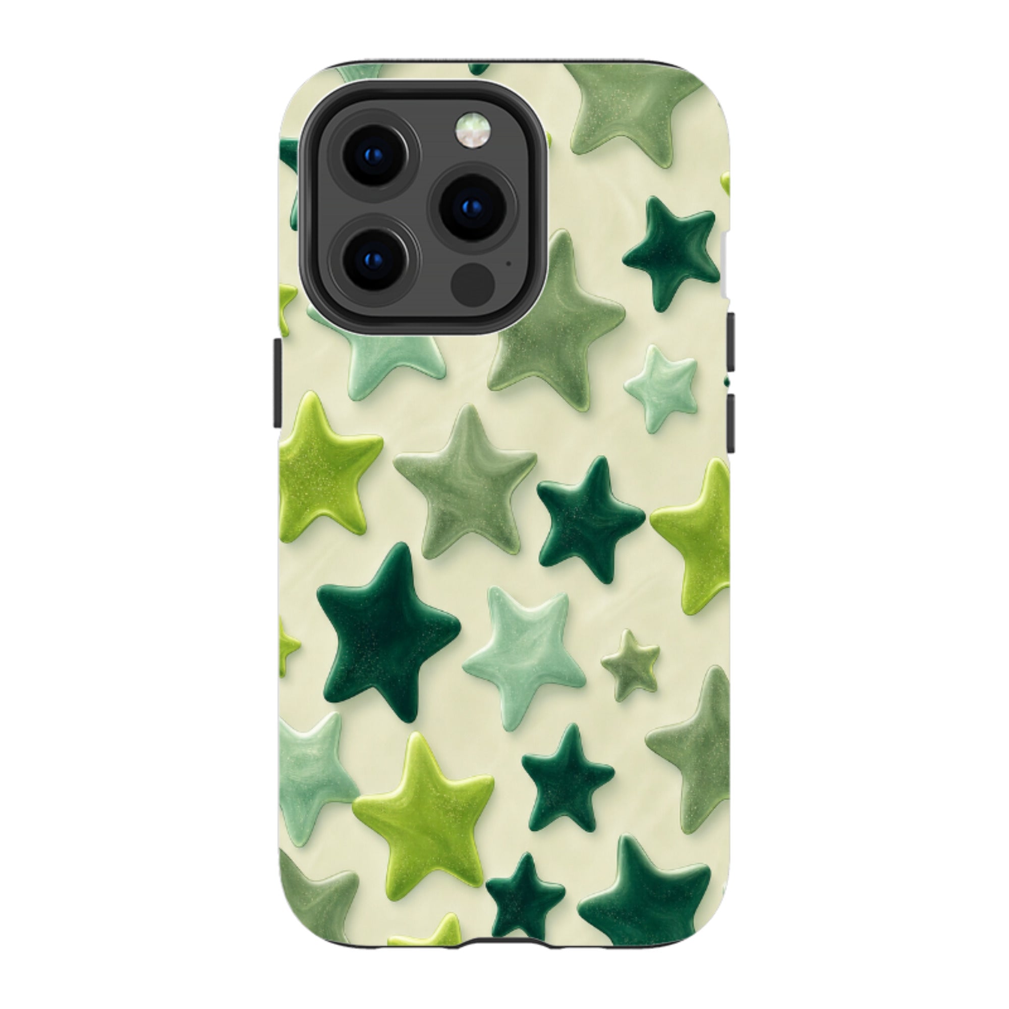 iPhone Tough Case - Sage Green Star