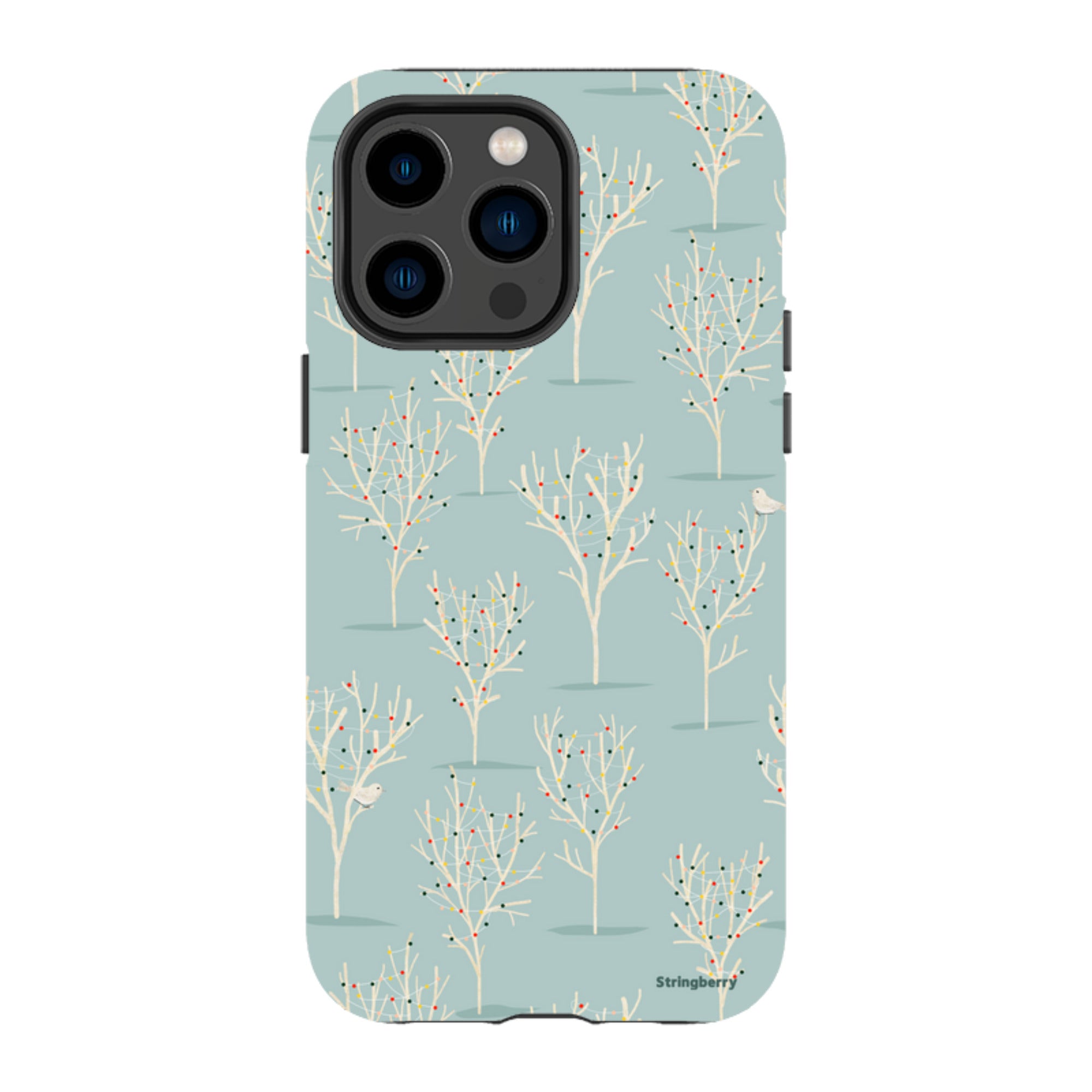 iPhone Tough Case - Winter Forest By Katherine Quinn