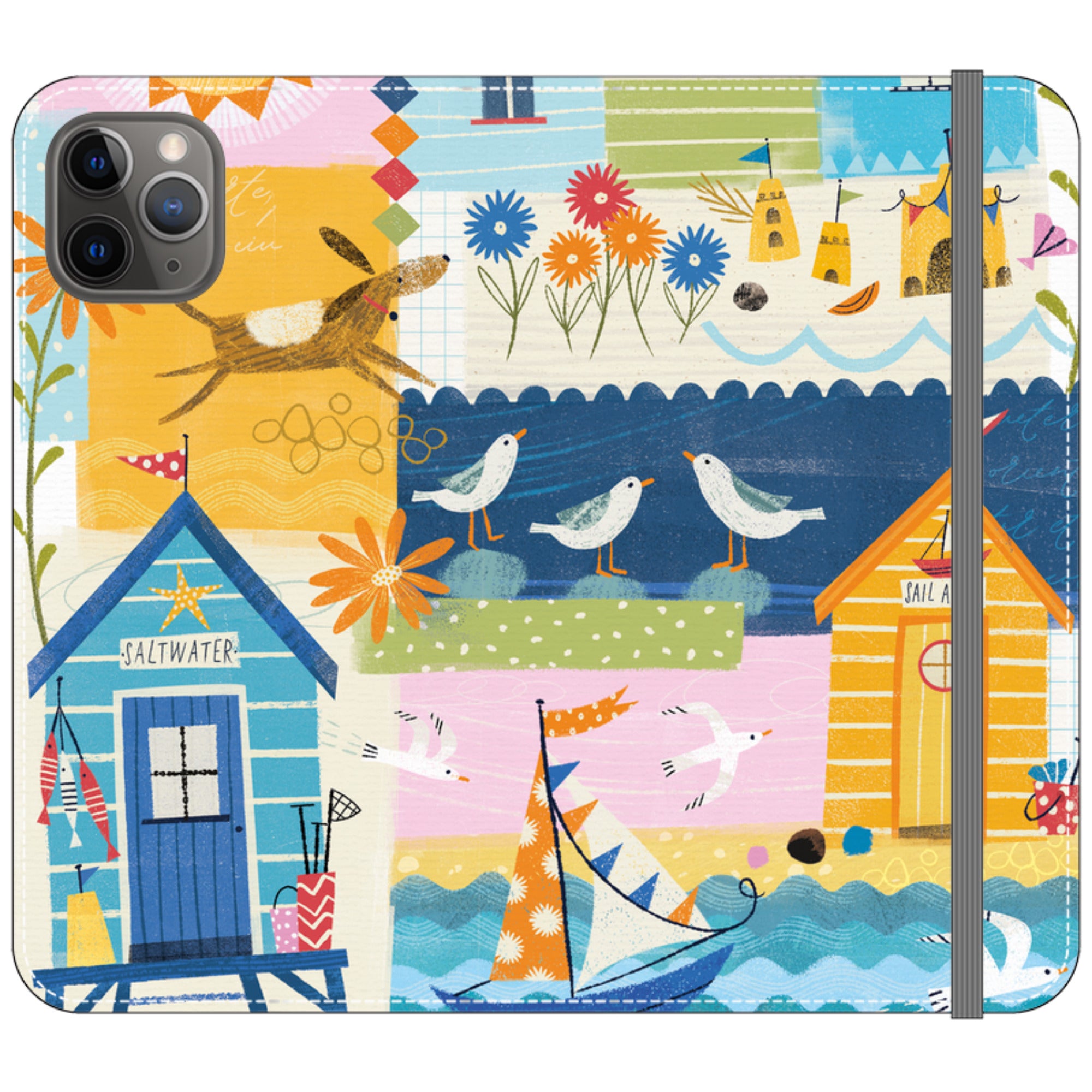 Sunny Days Wallet Case By Ali Brookes