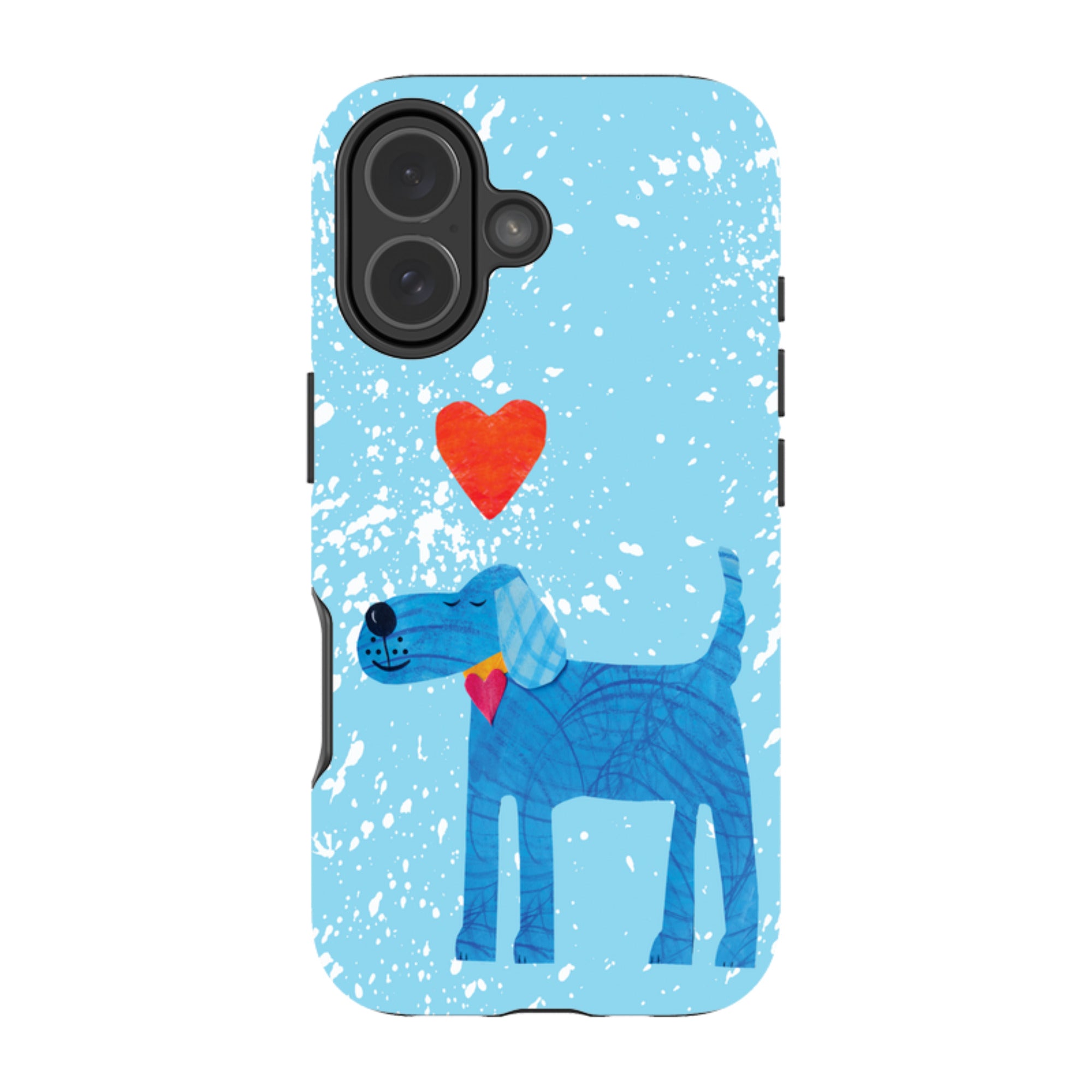 iPhone MagSafe Tough Case - Blue Dog By Tracey English