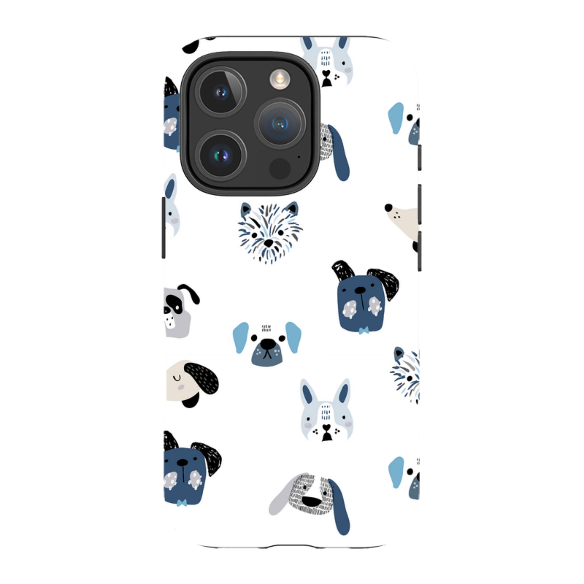 iPhone Tough Case - Dog Pattern