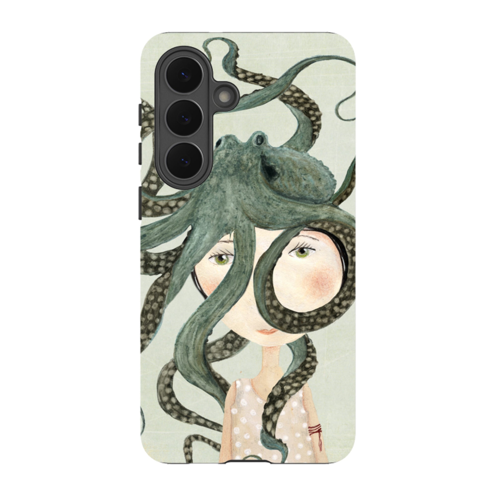Samsung Tough Case - Octopus Girl By Katherine Quinn