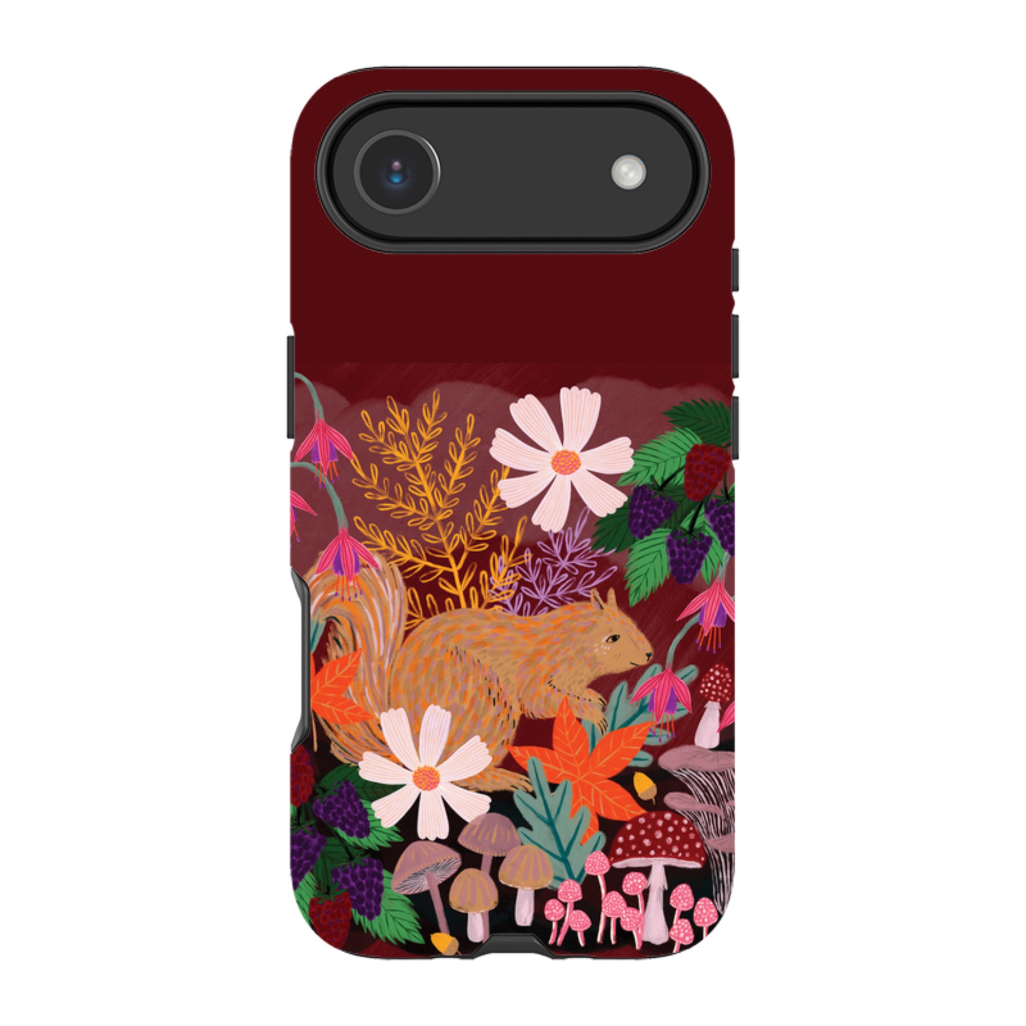 iPhone Tough Case - Autumn Squirrel By Lee Foster Wilson