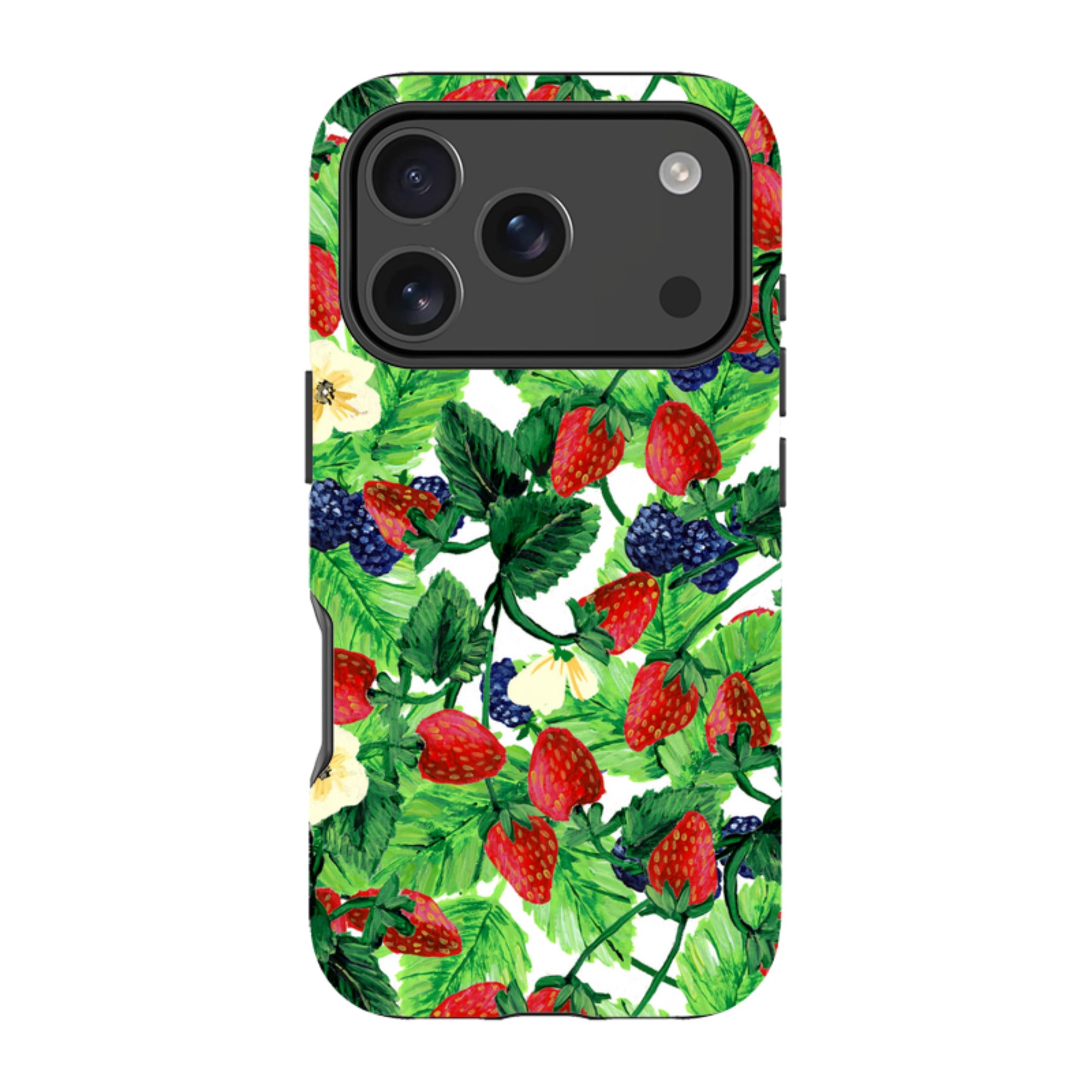 iPhone MagSafe Tough Case - Strawberries III By Abby Jacobs
