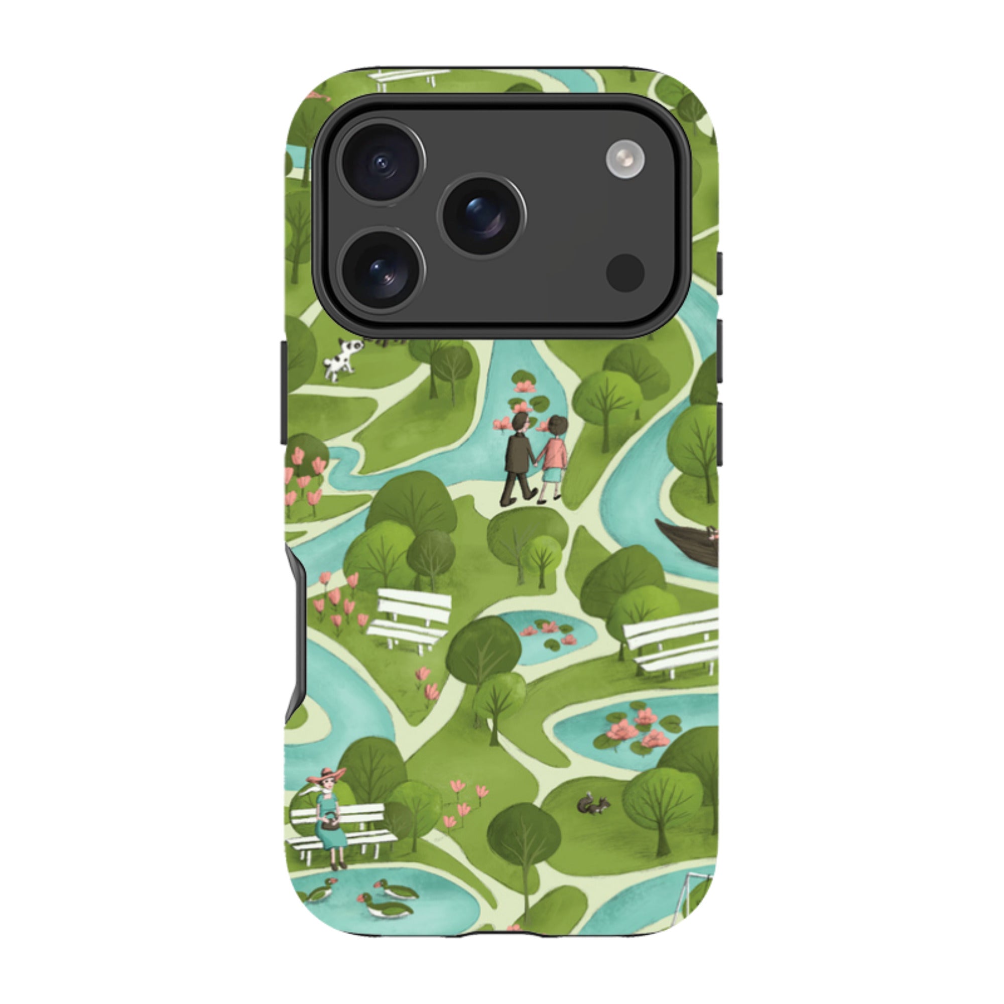 iPhone Tough Case - In the Park By Maja Lindberg