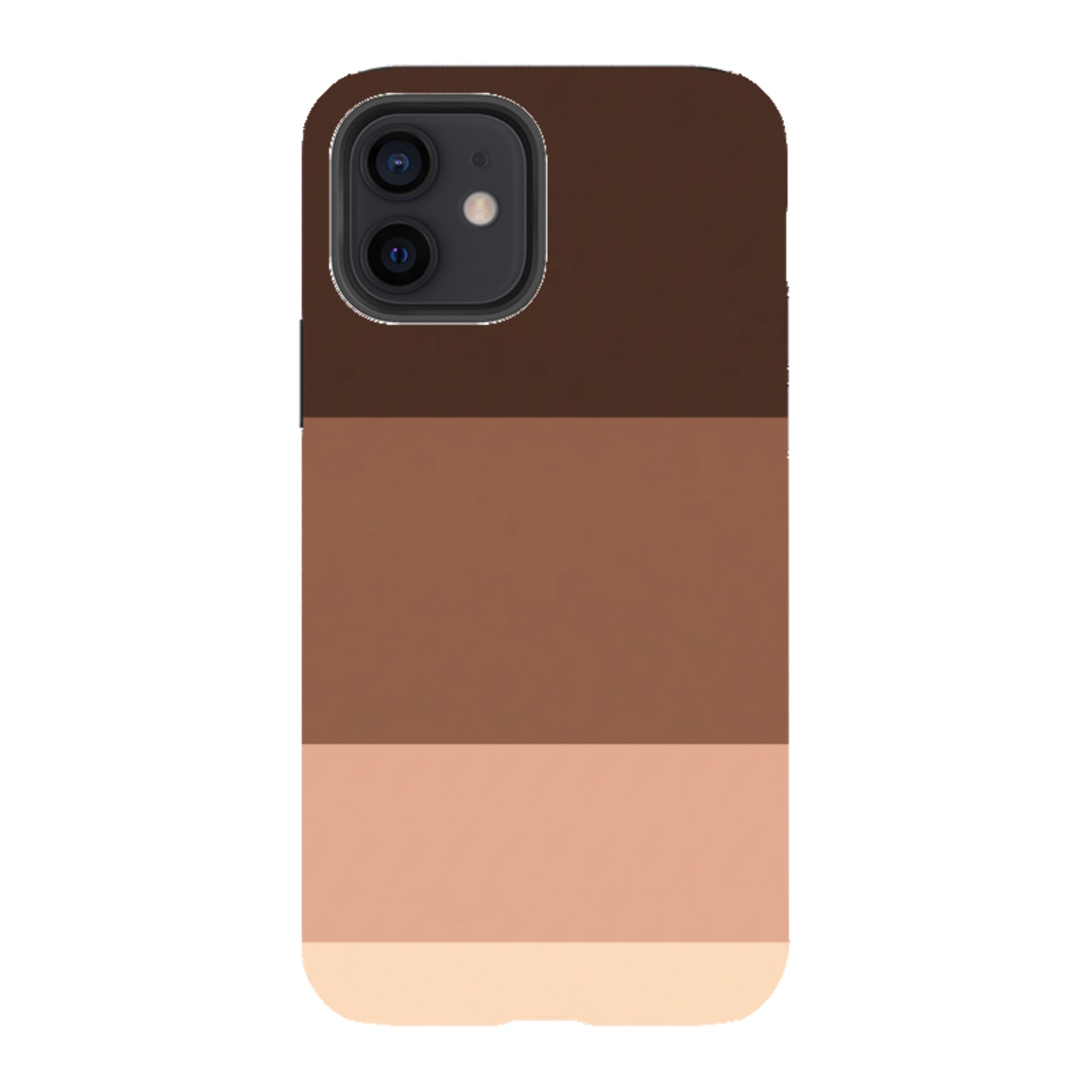 iPhone Tough Case - Brown Gradient