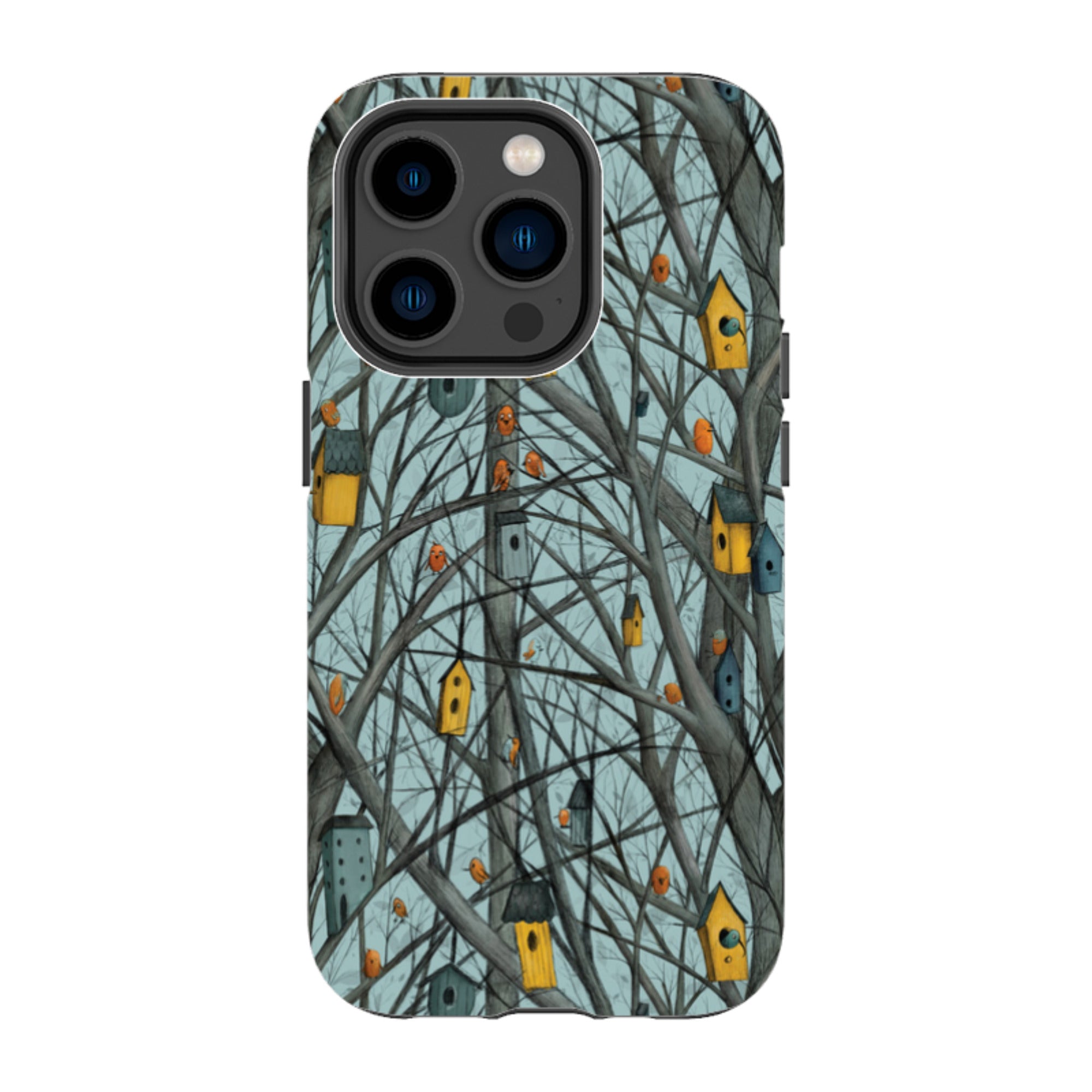 iPhone Tough Case - Bird Nest By Maja Lindberg