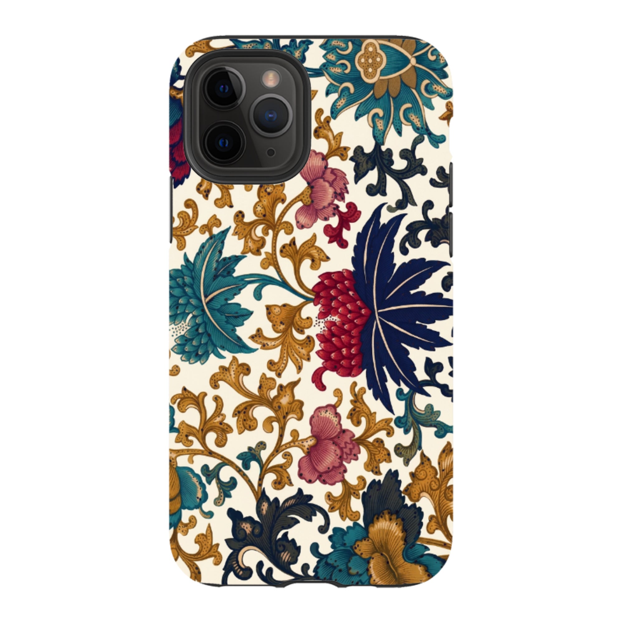 iPhone Tough Case - Vintage Damask Floral