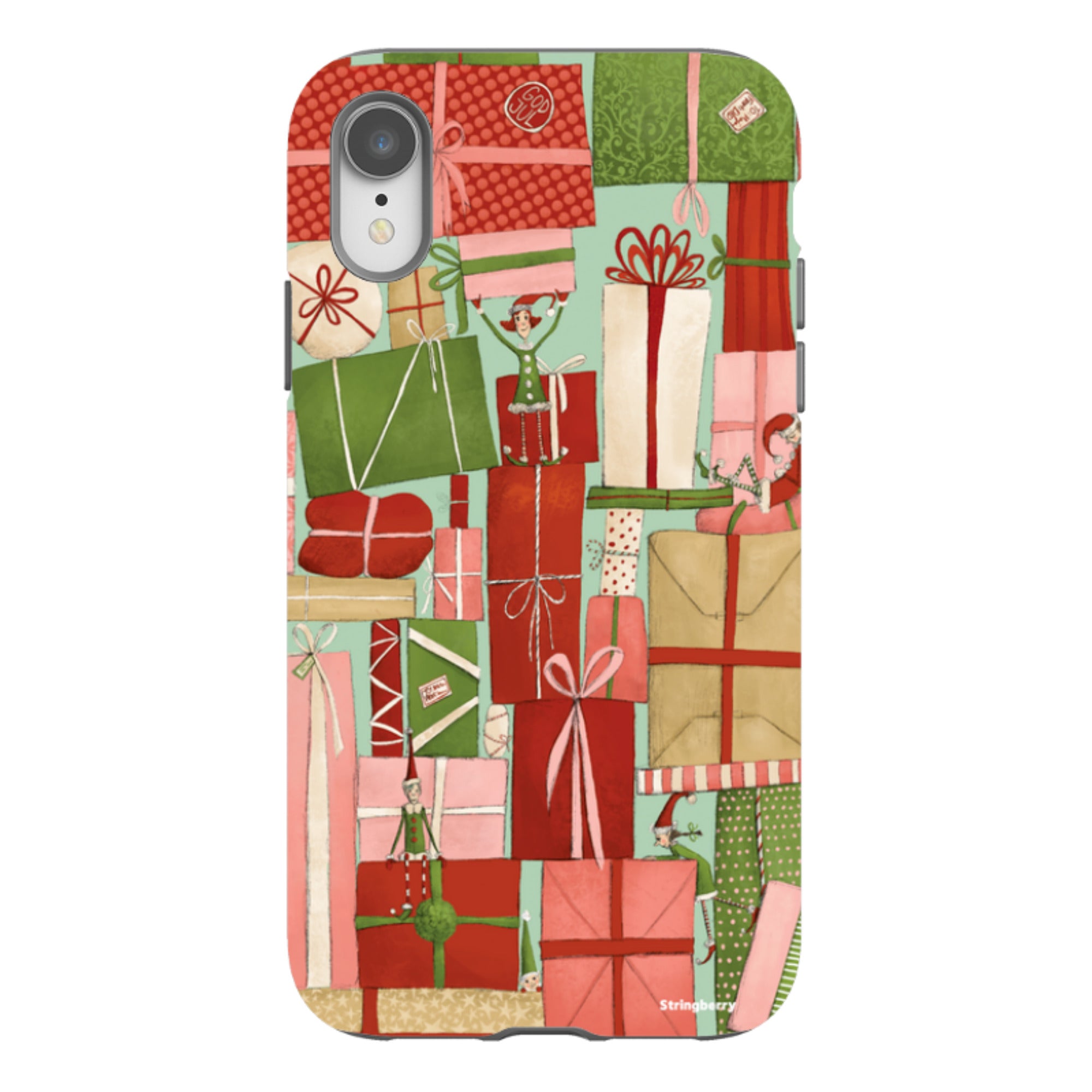 iPhone Tough Case - Santas Helpers II By Maja Lindberg
