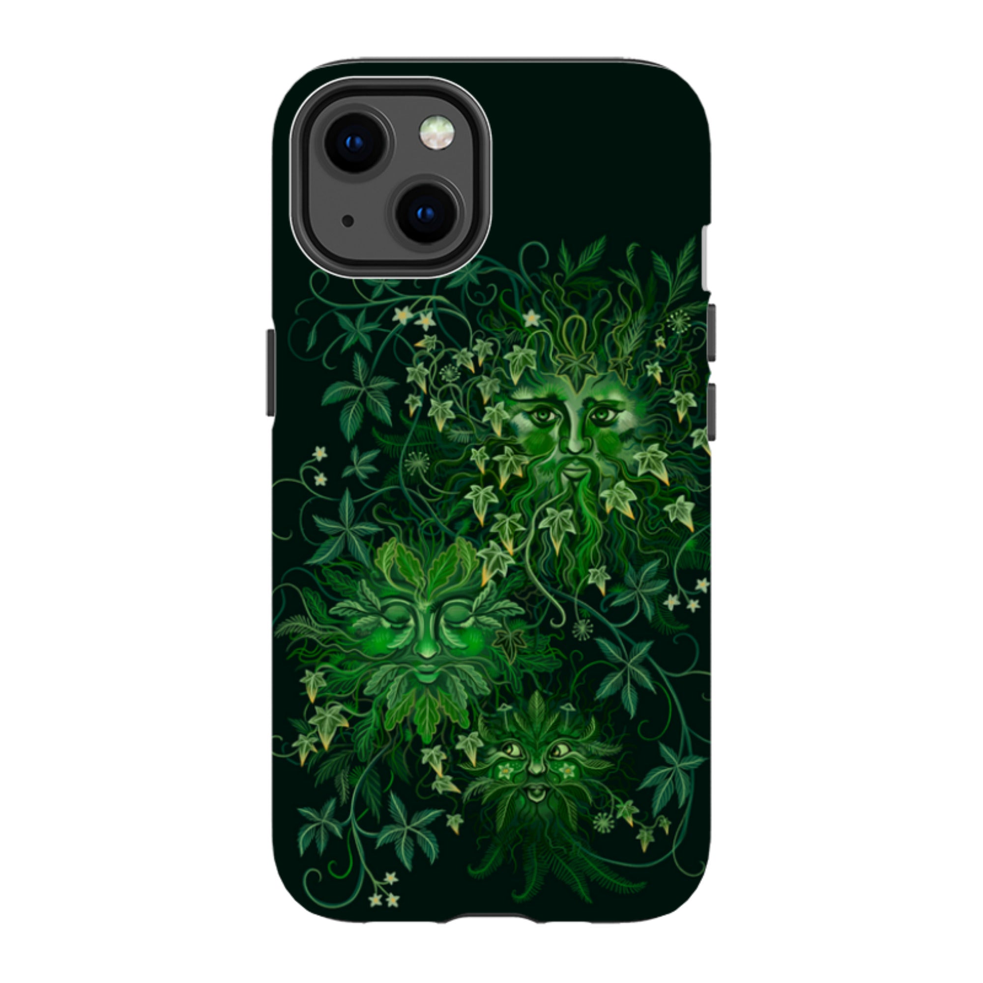 iPhone MagSafe Tough Case - Green Man By Anna Stead